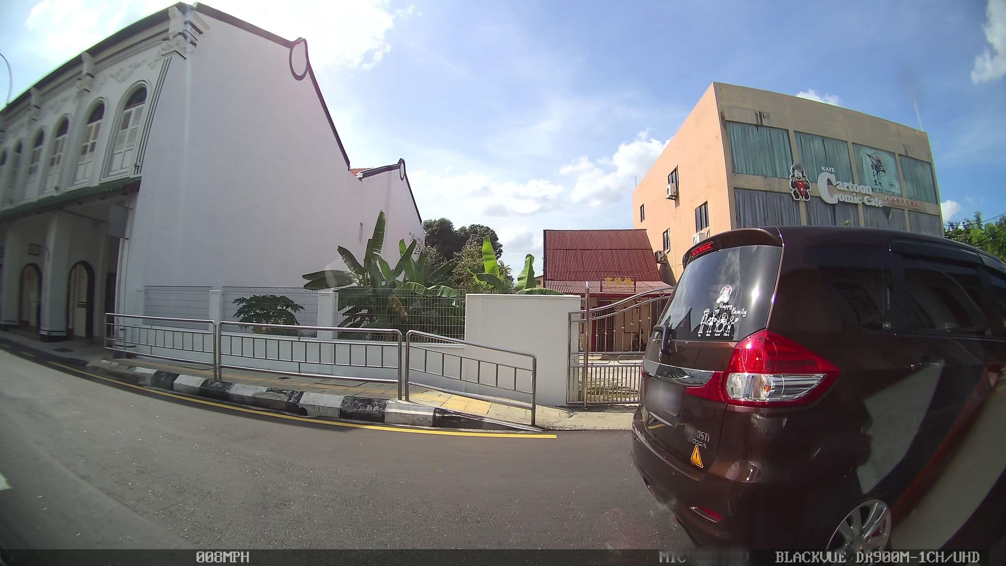 Street view near The Nines Hotel Melaka, Malacca