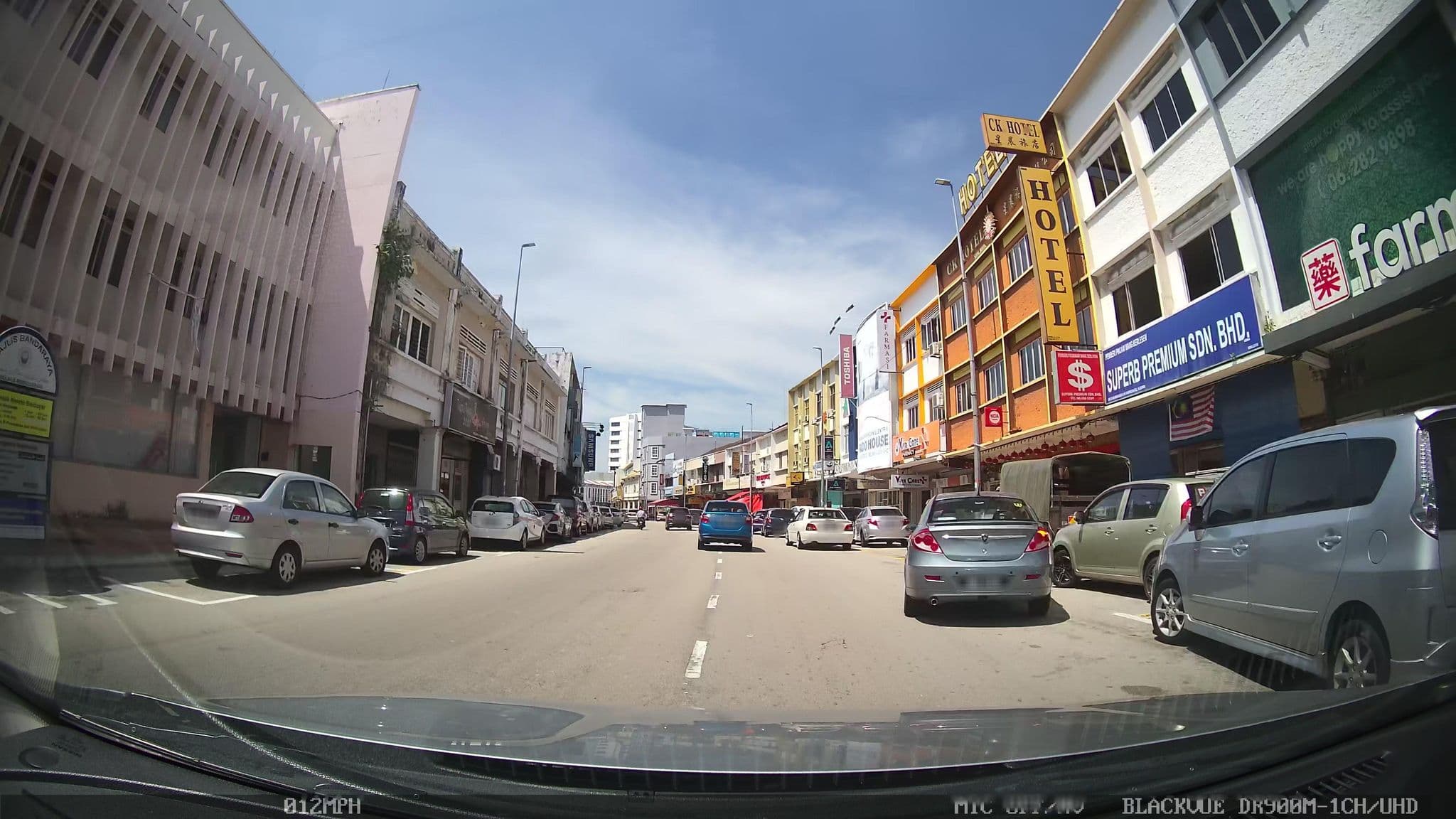Street view near CK Hotel, Malacca