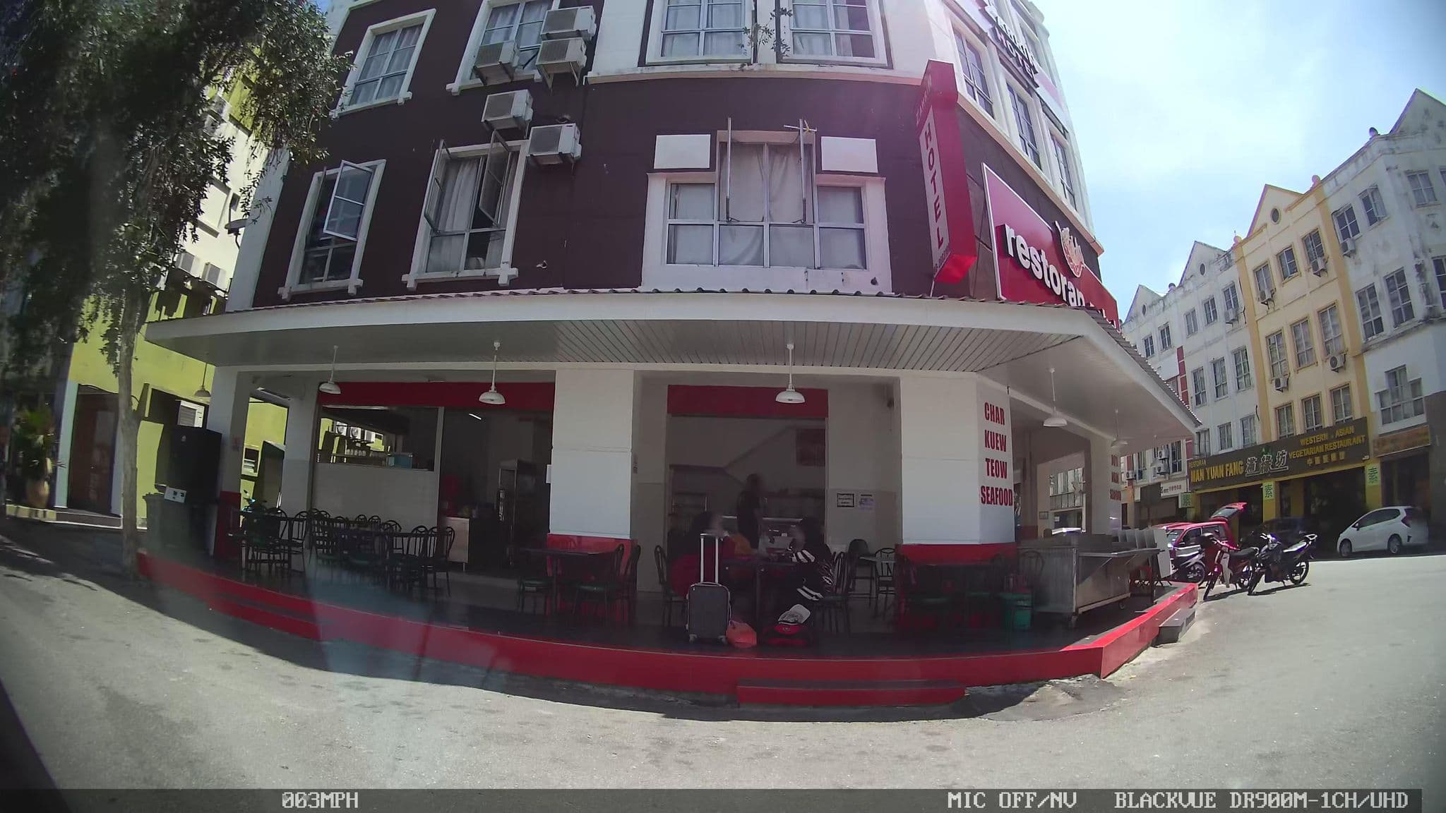 Street view near Le village, Malacca