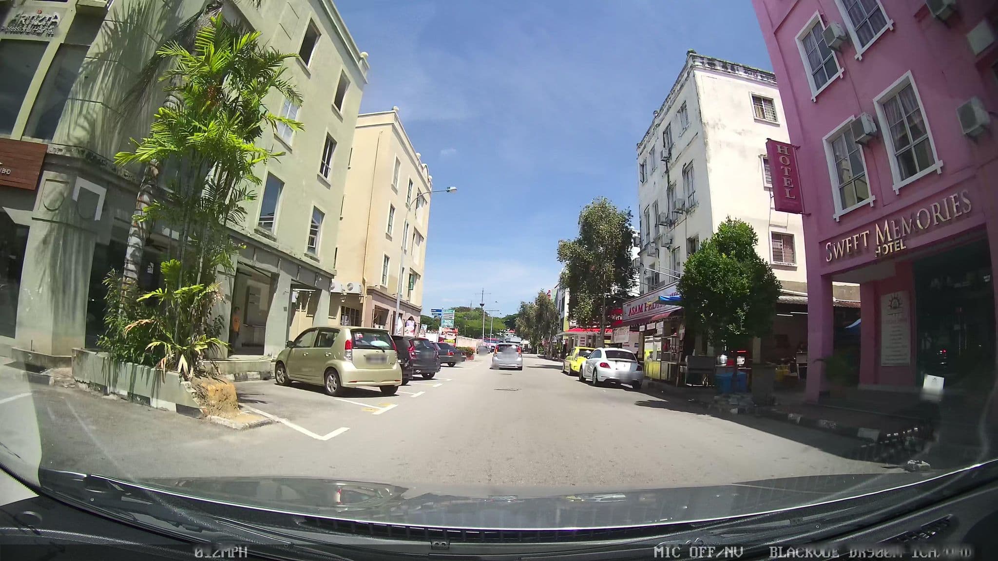 Street view near Sweet memories, Malacca