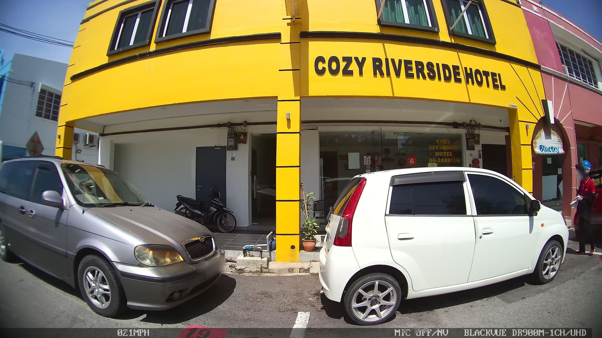 Street view near The Cardamom Hostel, Malacca