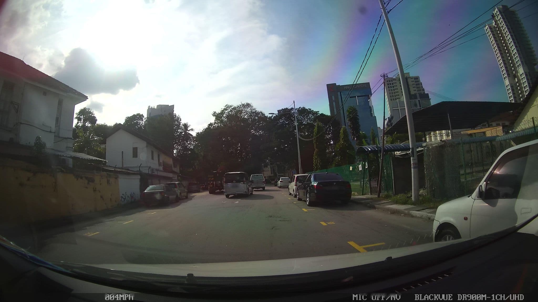 Street view near New Savoy, George Town