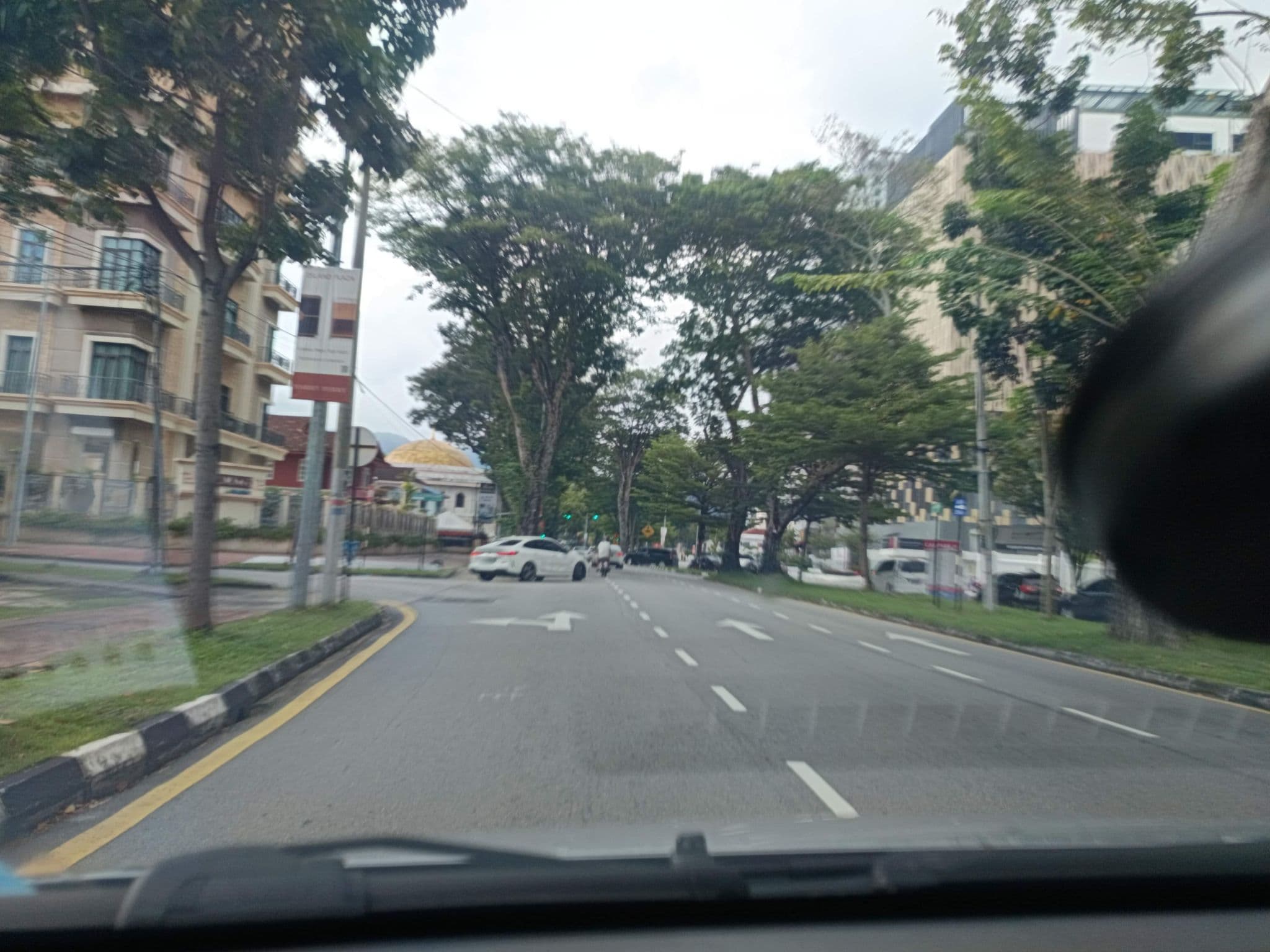 Street view near Good Hope Hotel Kelawai-Penang, George Town