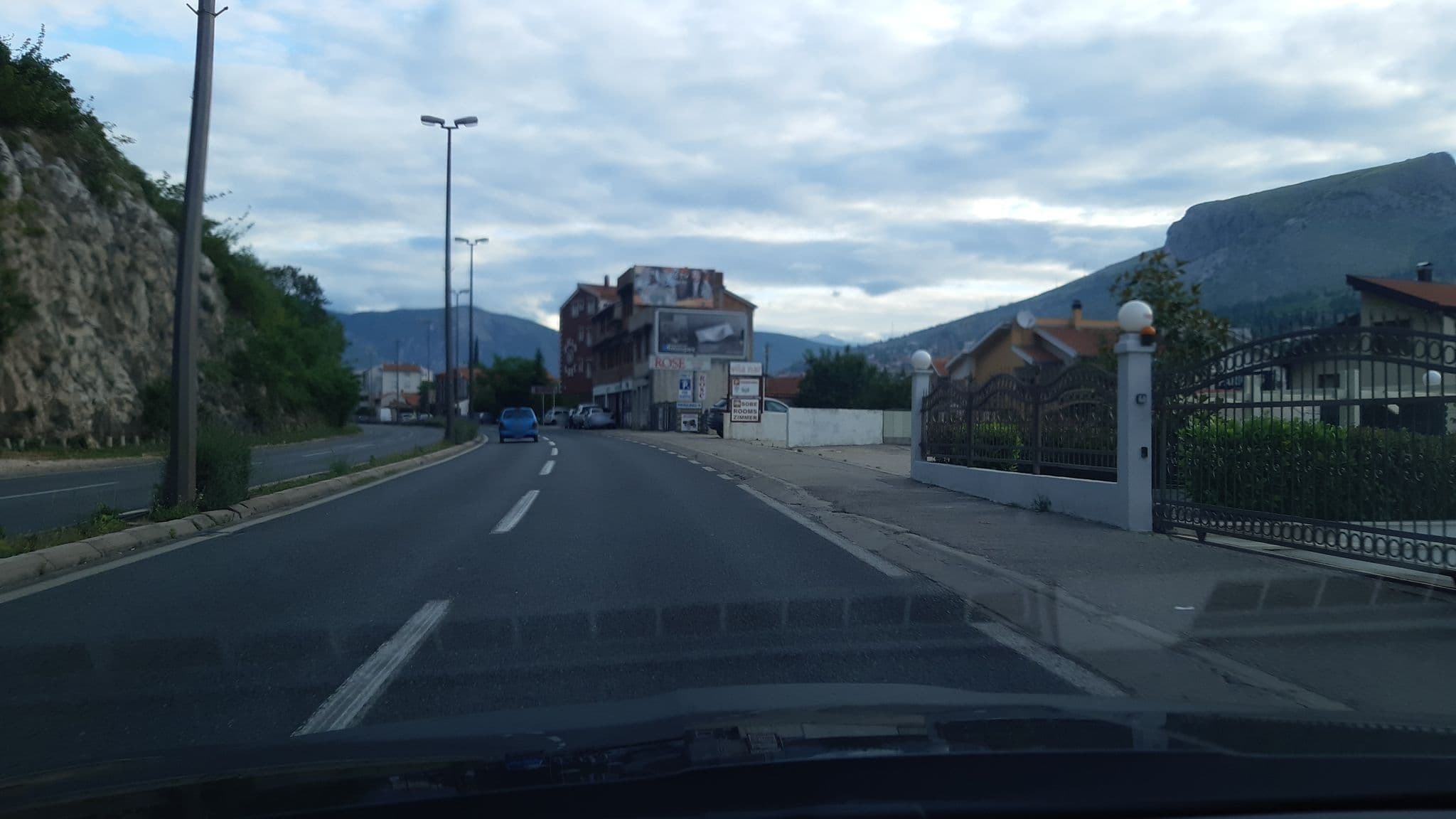 Street view near Pansion Ponte, Mostar