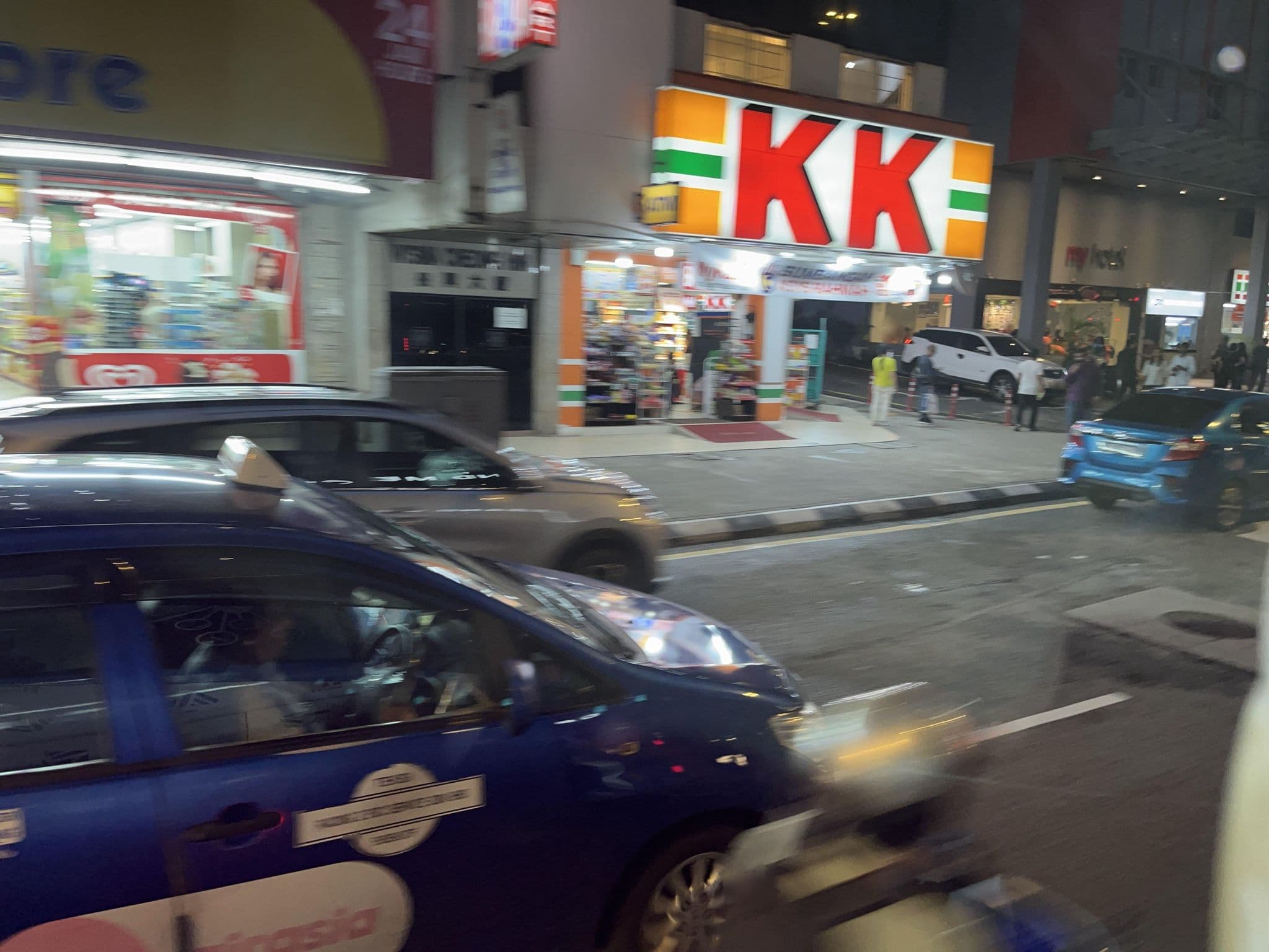 Street view near Grand Mercure Hotel, Bukit Bintang