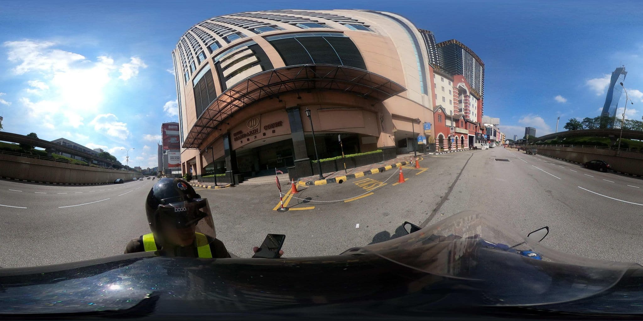 Street view near Mandarin Court, Bukit Bintang