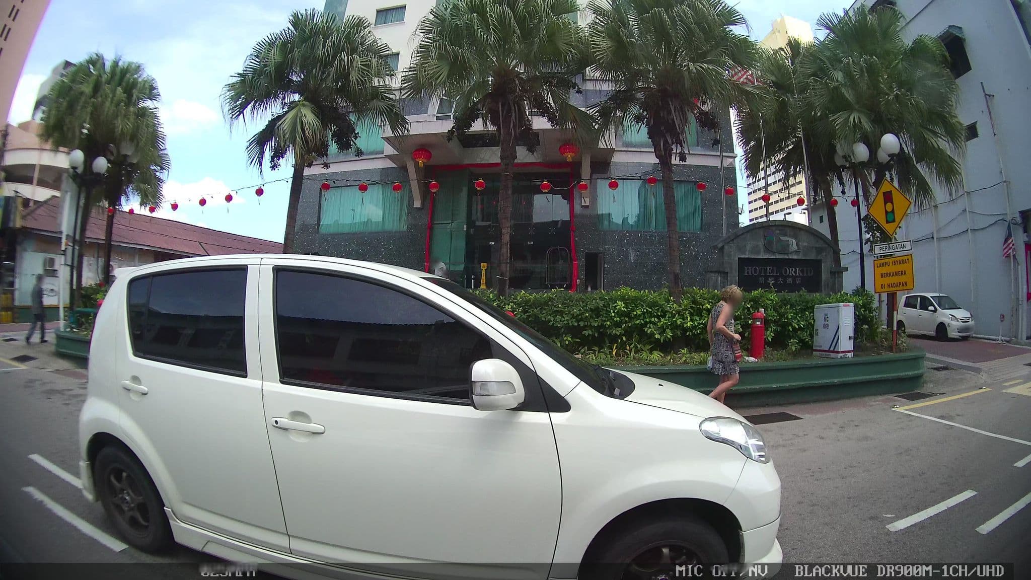 Street view near Hotel Orkid, Malacca