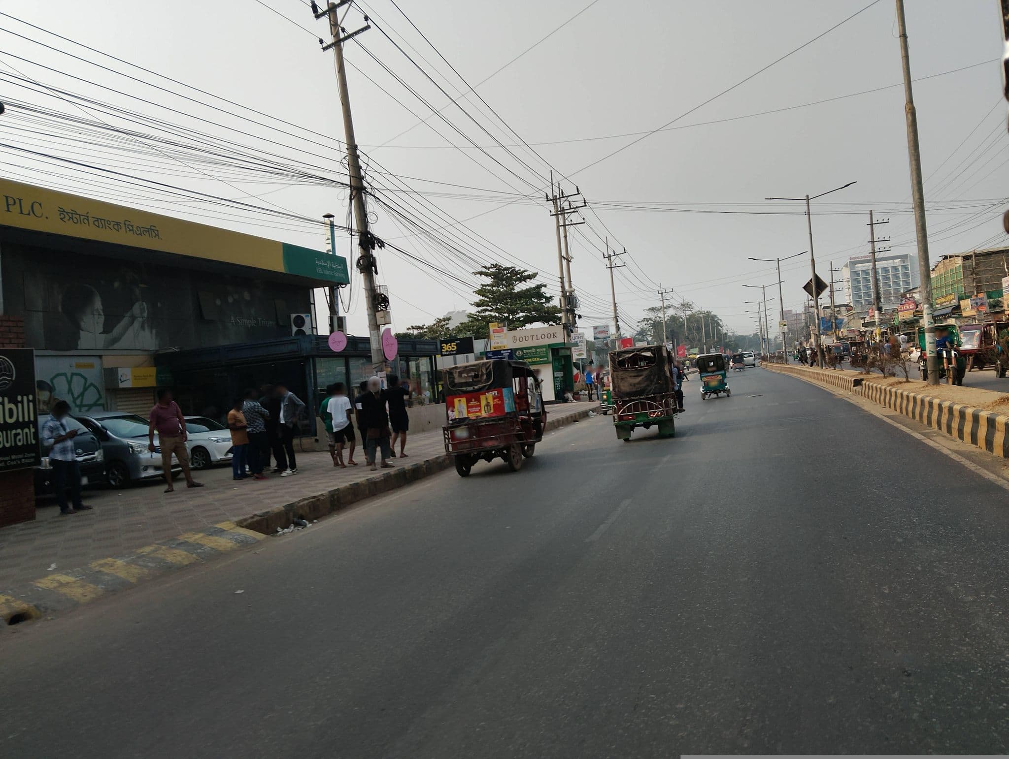 Street view near Diamond Palace Guest House + Saint Martin Bus, Cox’s Bāzār — © SamsulArafin (CC BY-SA · Mapillary)