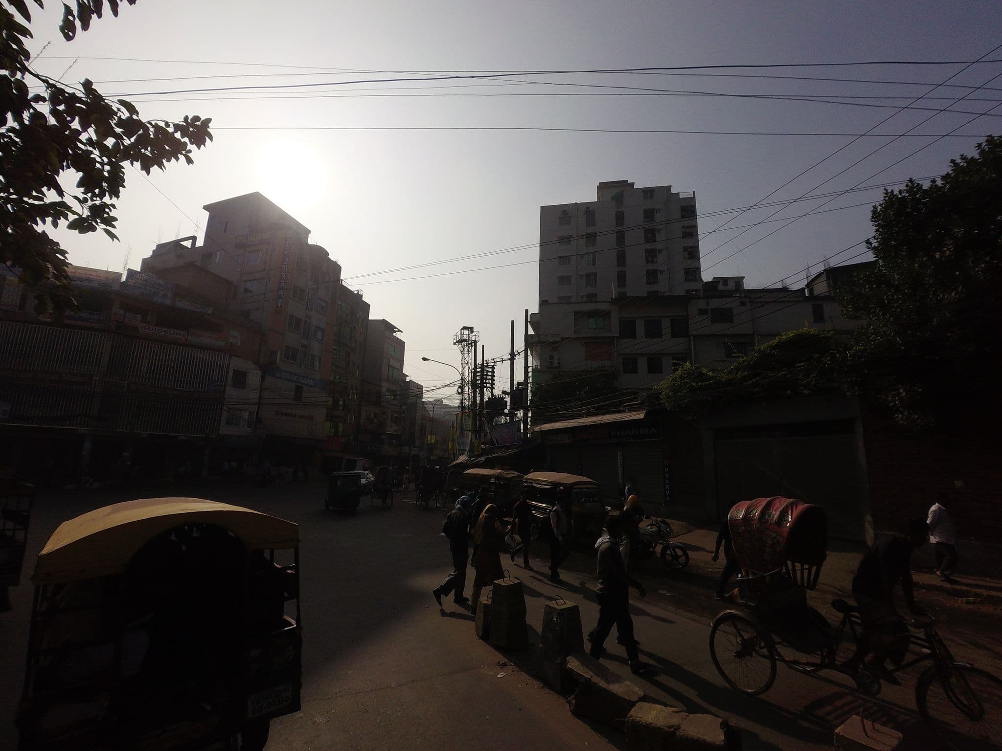 Street view near Hotel Zaman, Chattogram