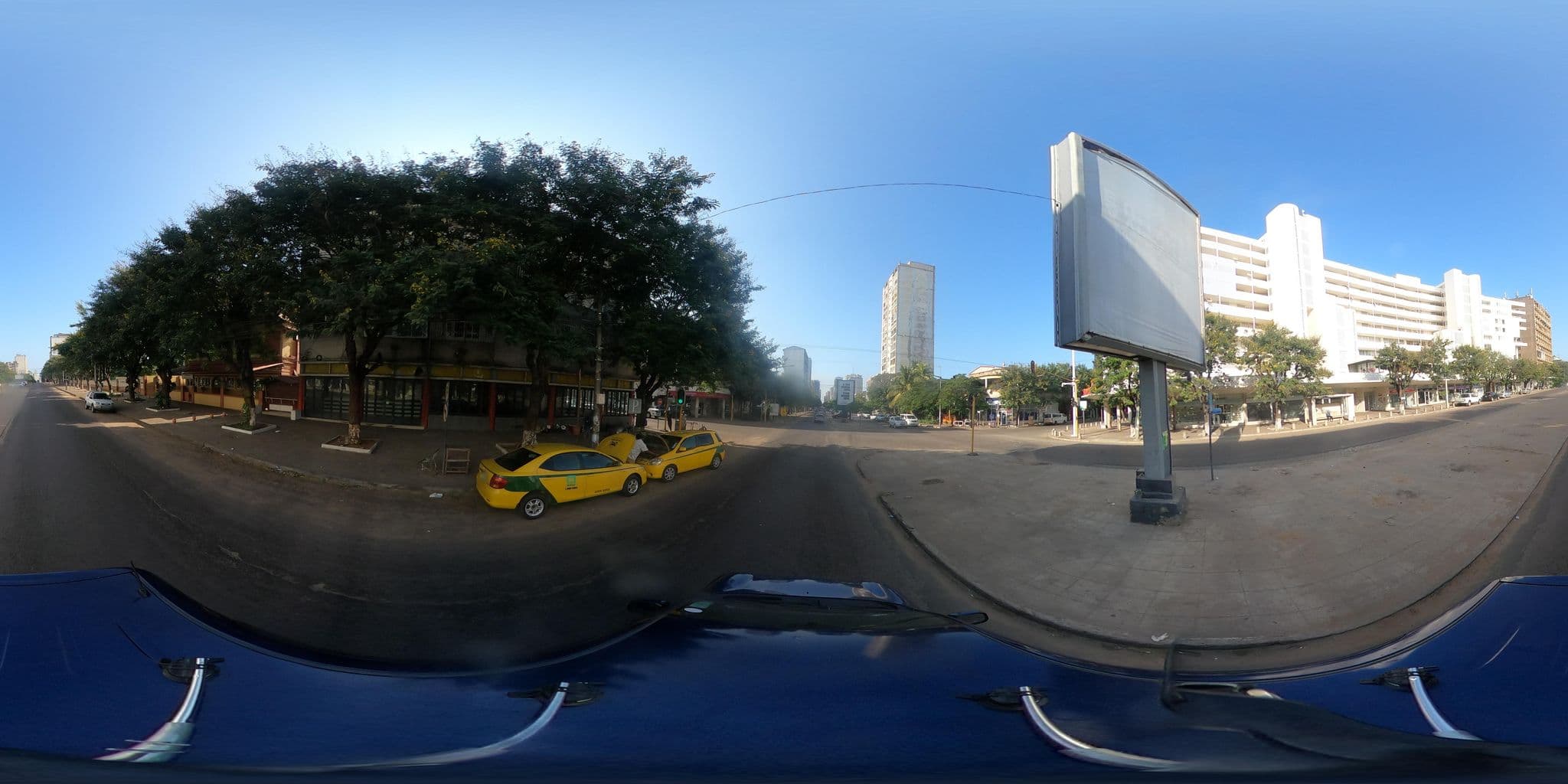 Street view near Pensão Martins, Maputo — © OMTMOZ (CC BY-SA · Mapillary)