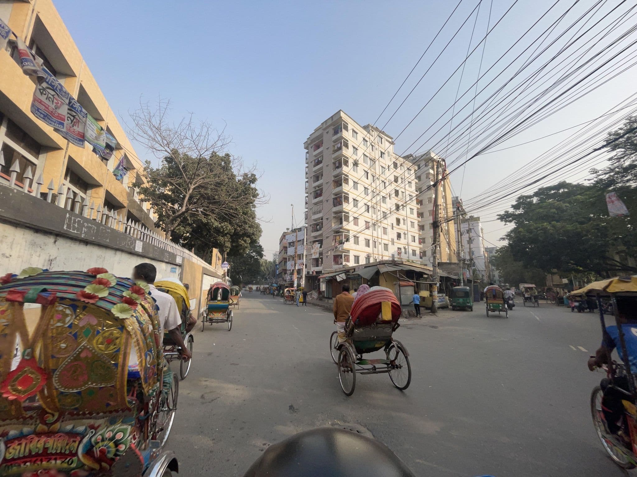 Street view near Leather Technology Student Hostel, Azimpur — © brazilsingh (CC BY-SA · Mapillary)