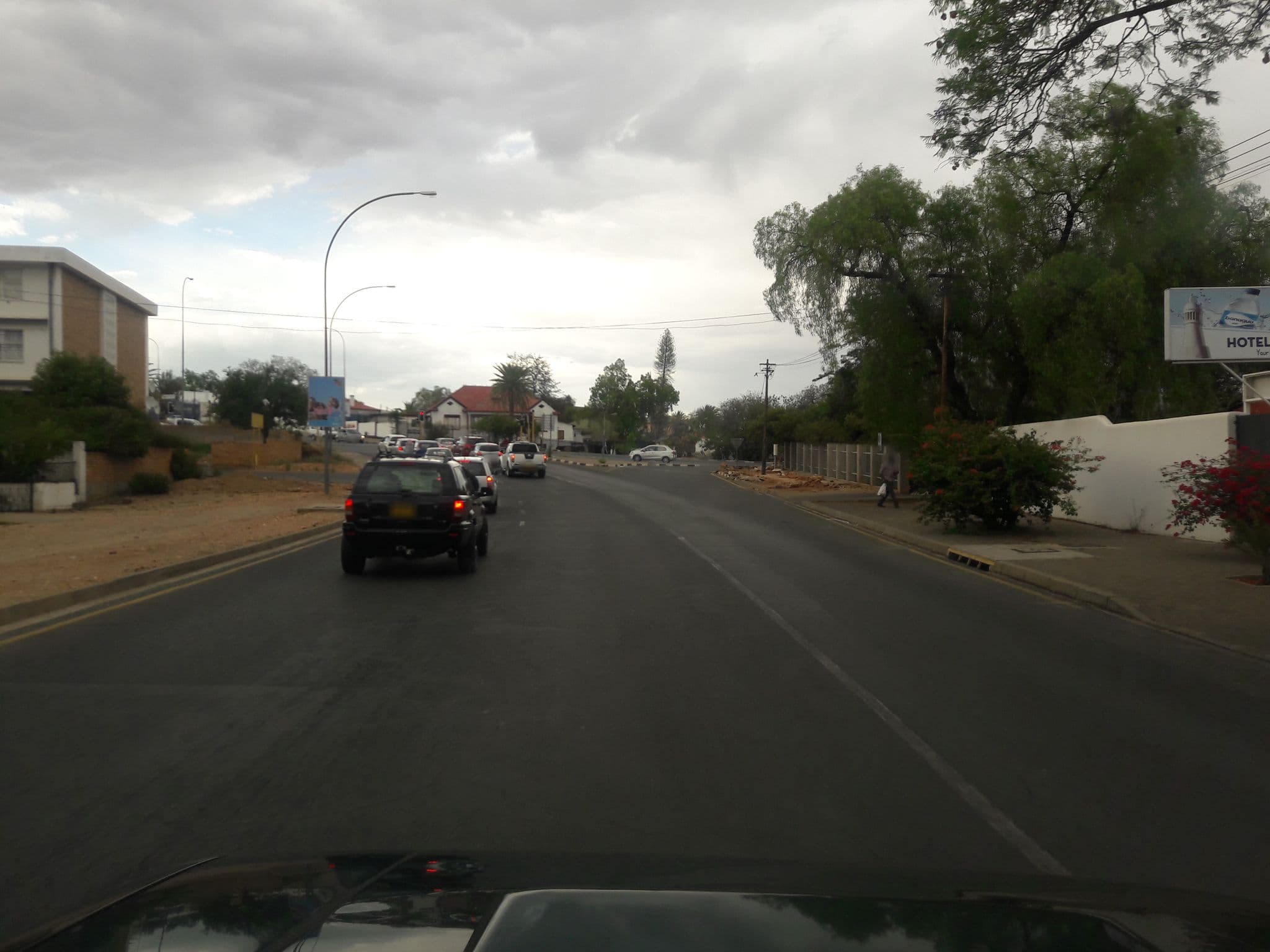 Street view near Advantage Y&R, Windhoek