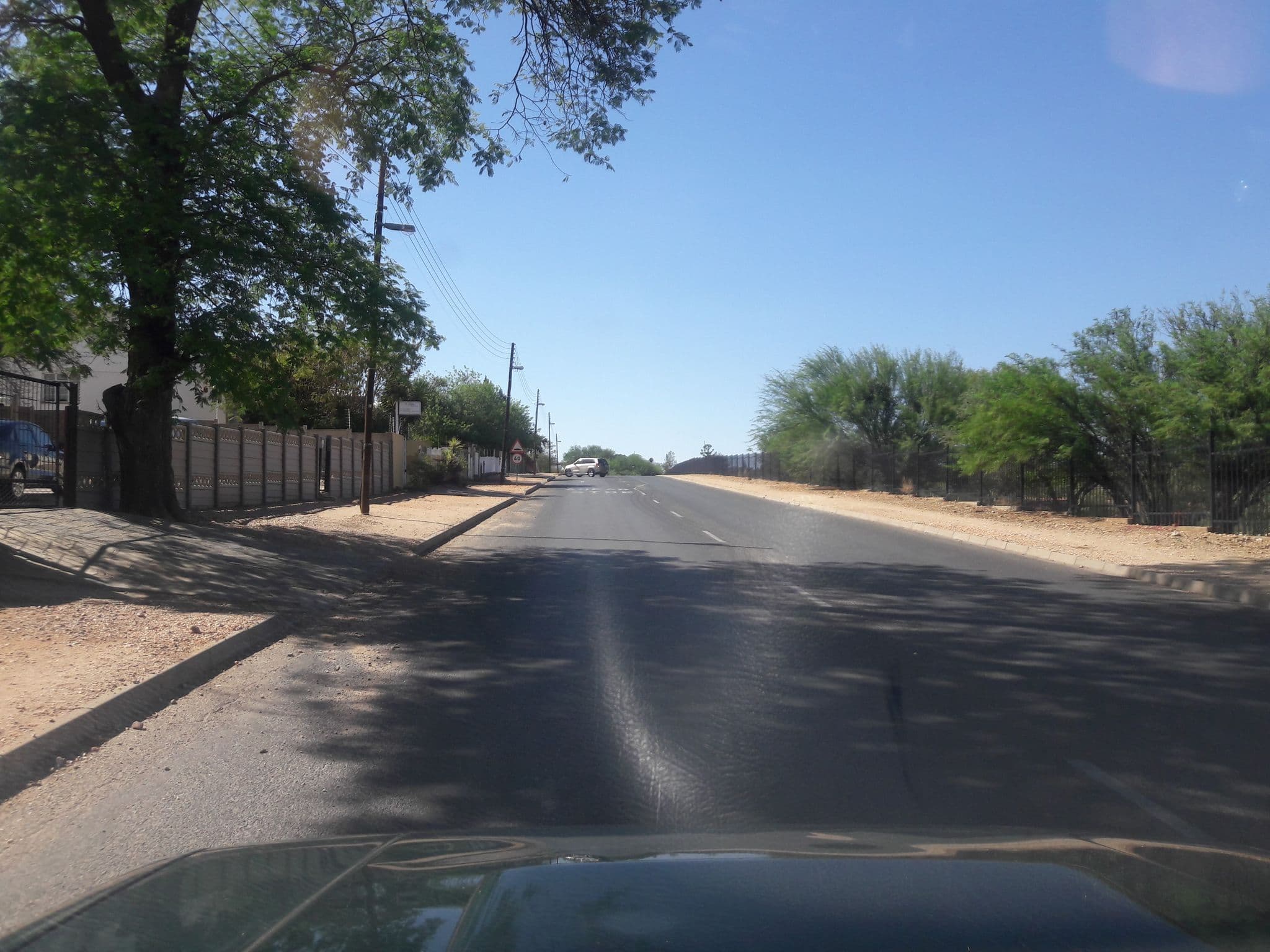 Street view near Carolus, Windhoek