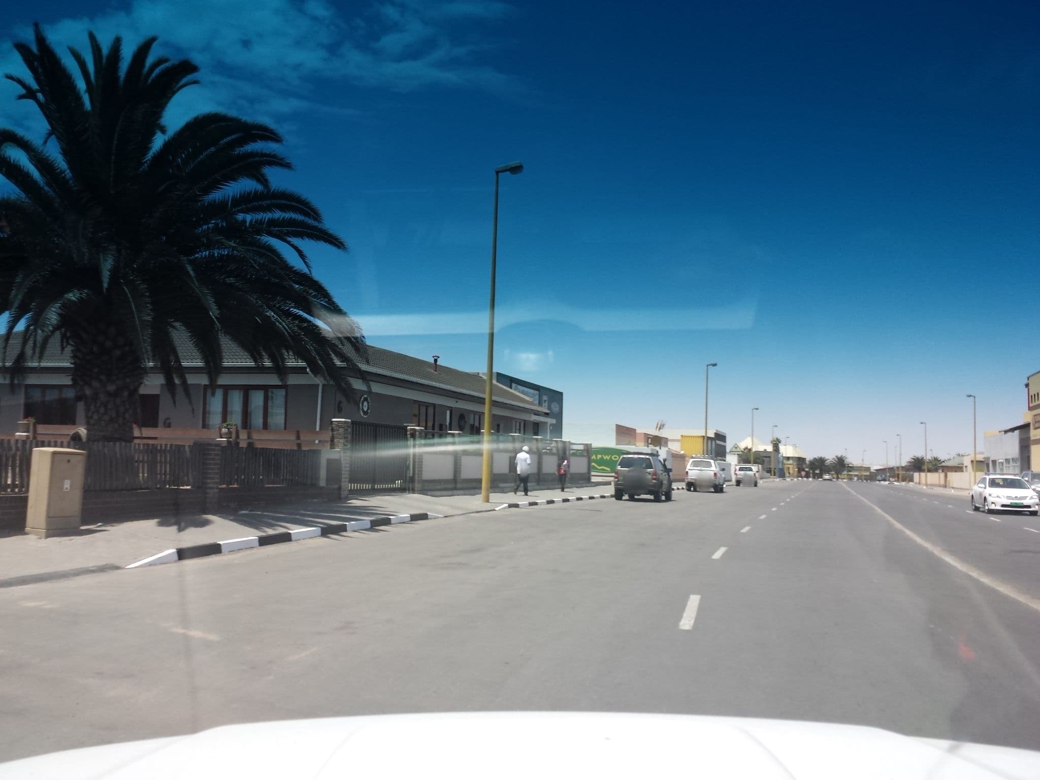Street view near GreenArt Yard Cottage, Swakopmund — © staehler (CC BY-SA · Mapillary)