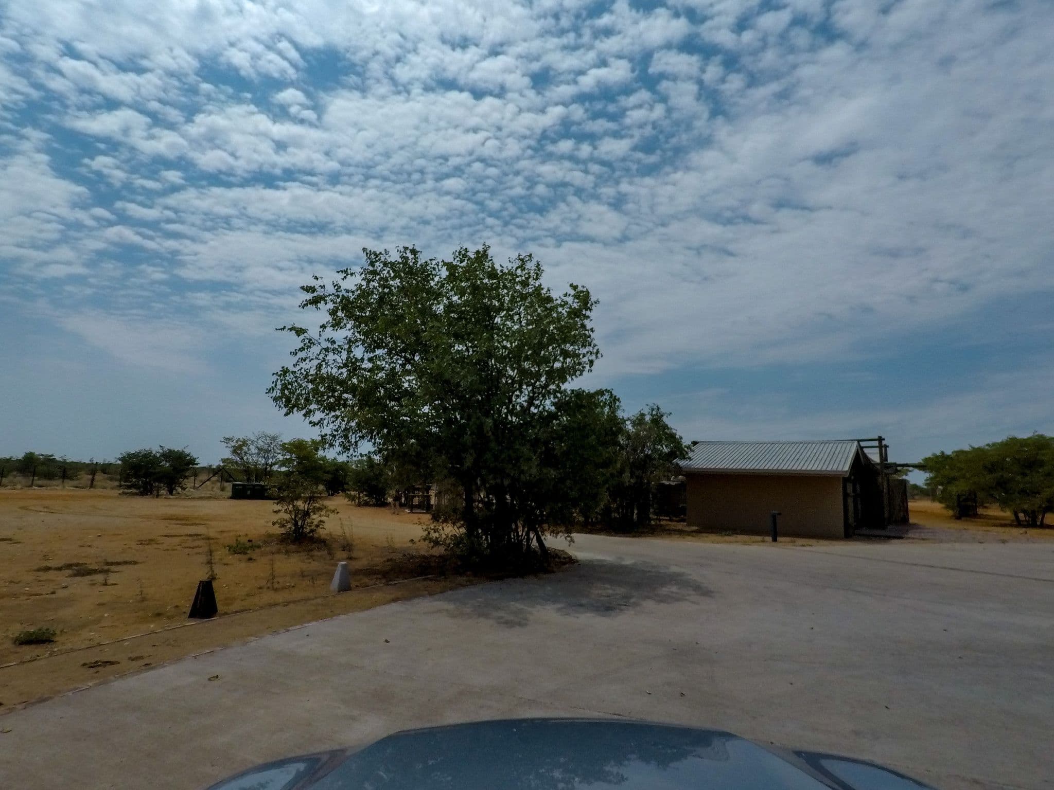 Street view near Olifantsrus Rest Camp, Etosha, Kamanjab — © elphix (CC BY-SA · Mapillary)