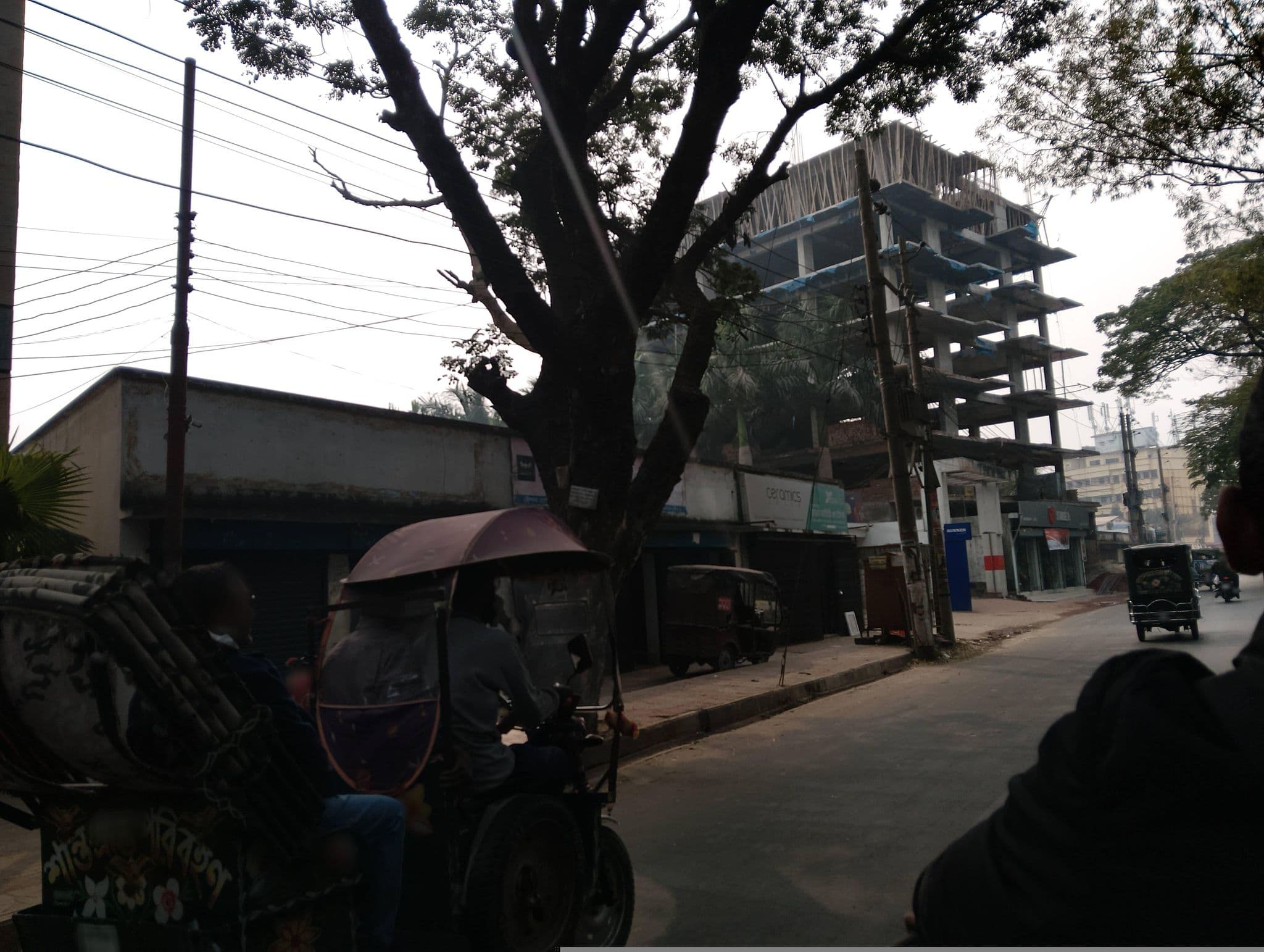 Street view near Railway Officers Rest House, Rajshahi, Rajshahi — © SamsulArafin (CC BY-SA · Mapillary)