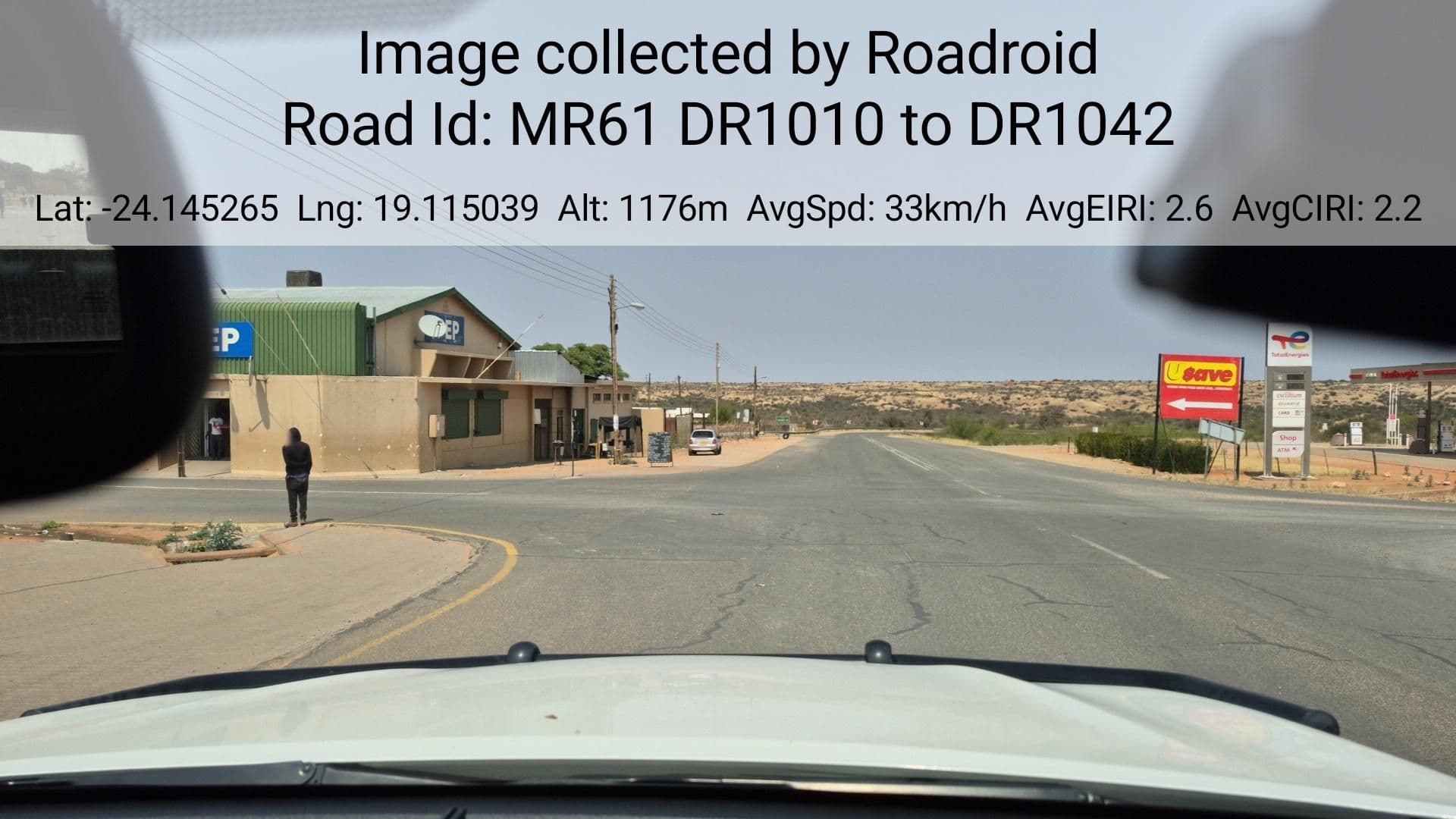 Street view near Aranos Hotel, Aranos — © roadroid (CC BY-SA · Mapillary)