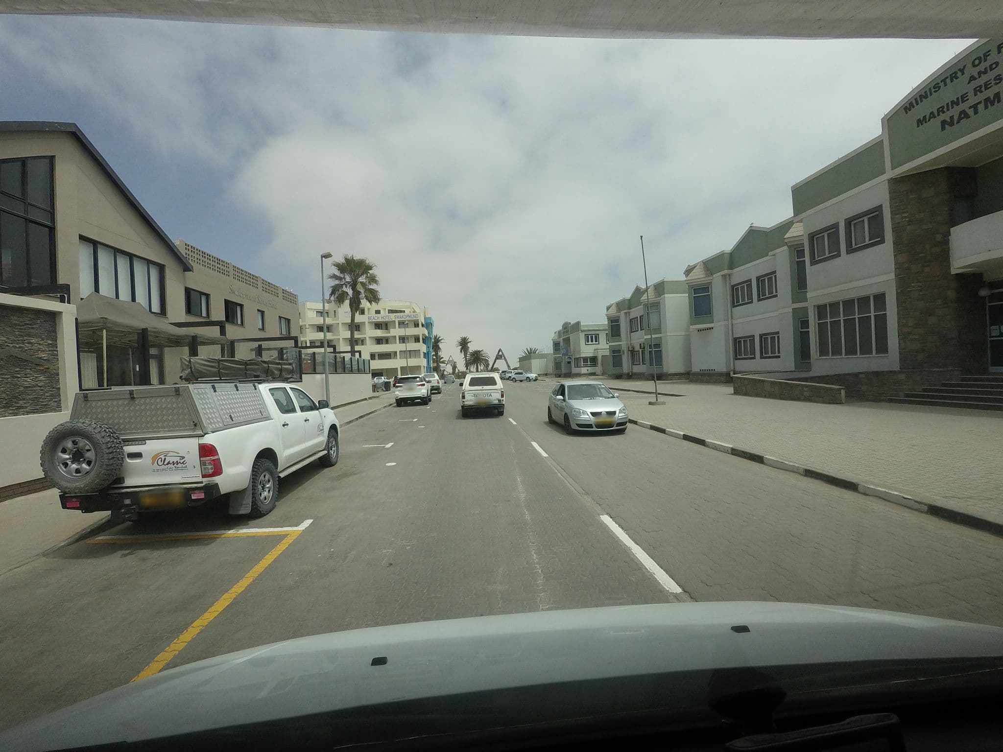 Street view near Swakopmund Sands, Swakopmund — © tallguy (CC BY-SA · Mapillary)