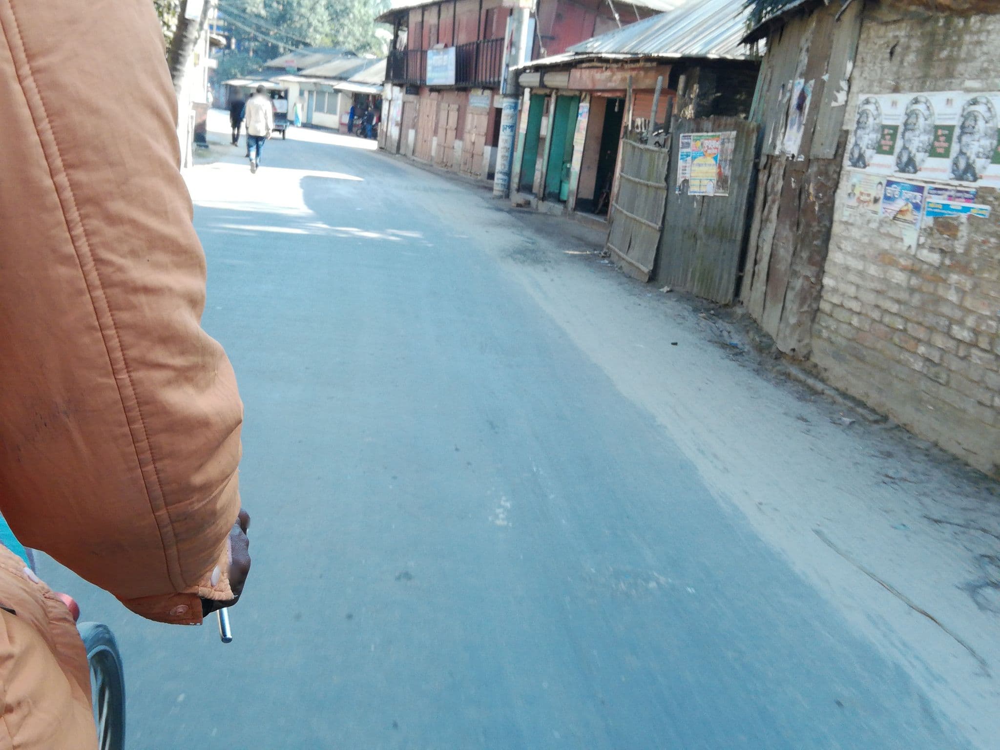 Street view near Mita Rest House মিতা বিশ্রাম হাউস, Nageswari — © sakif43 (CC BY-SA · Mapillary)