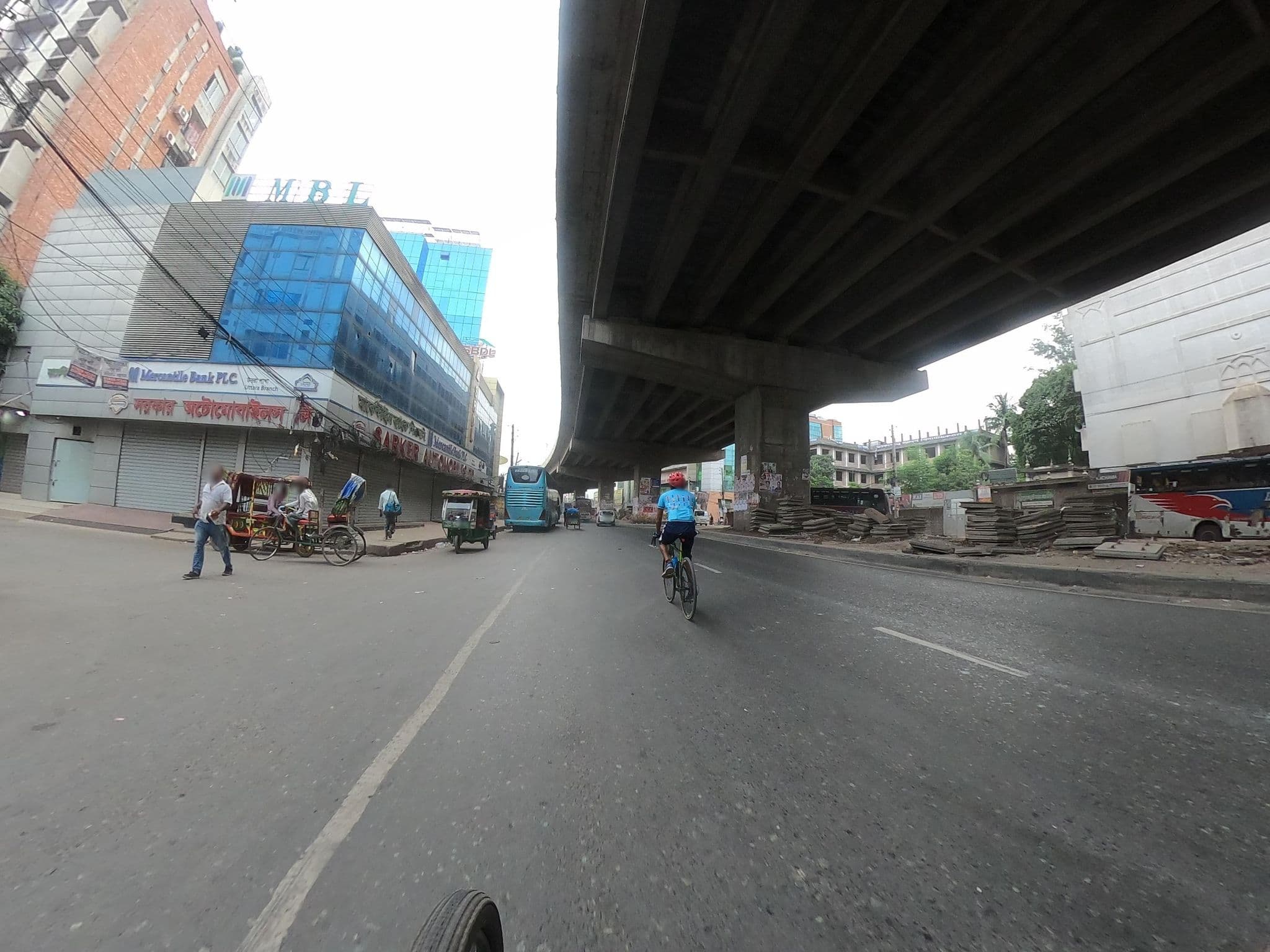 Street view near Grand Dhaka Hotel, Tungi — © sawanshariar (CC BY-SA · Mapillary)