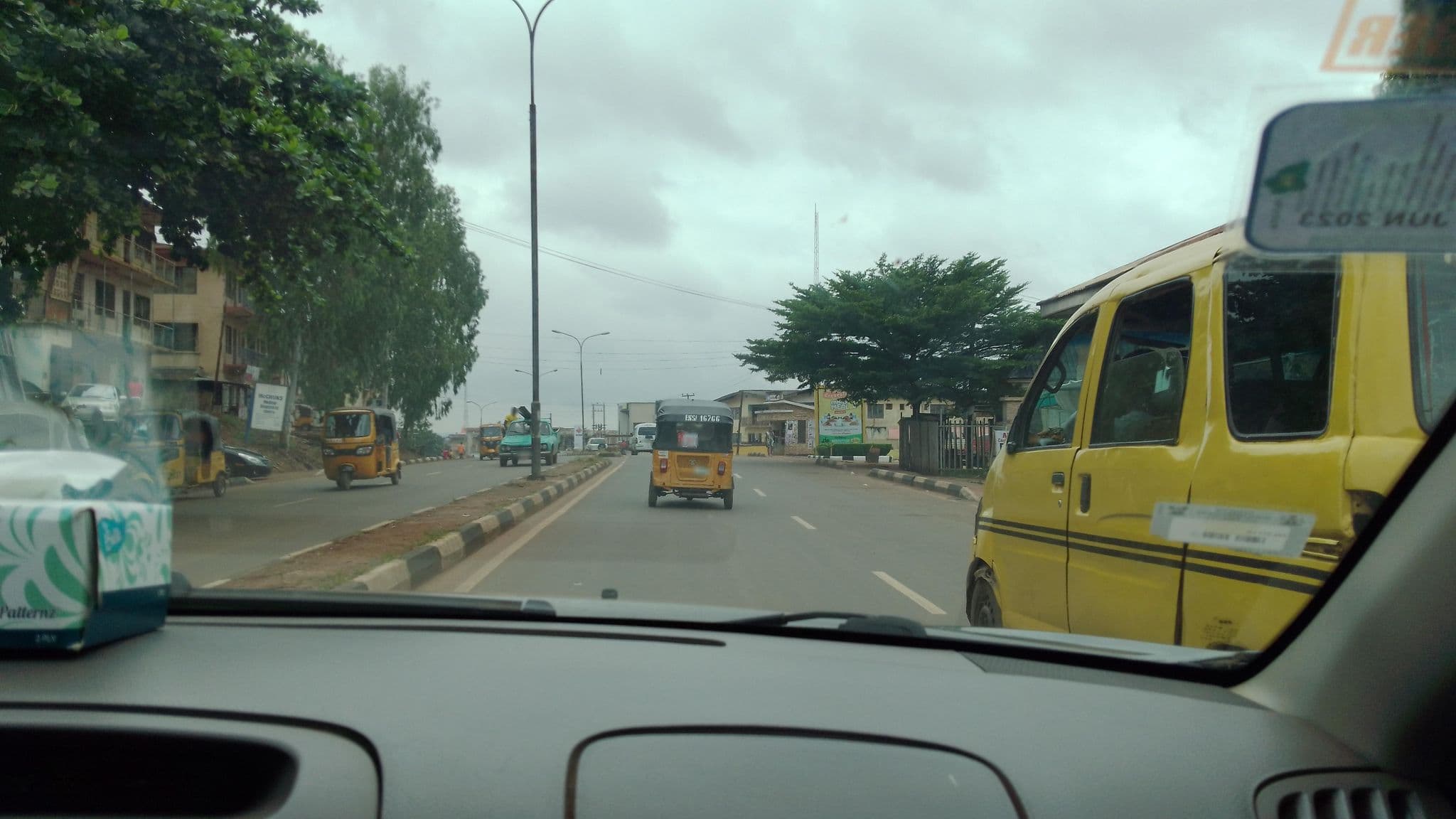 Street view near Cosy Hotel, Enugu — © Chisom (CC BY-SA · Mapillary)