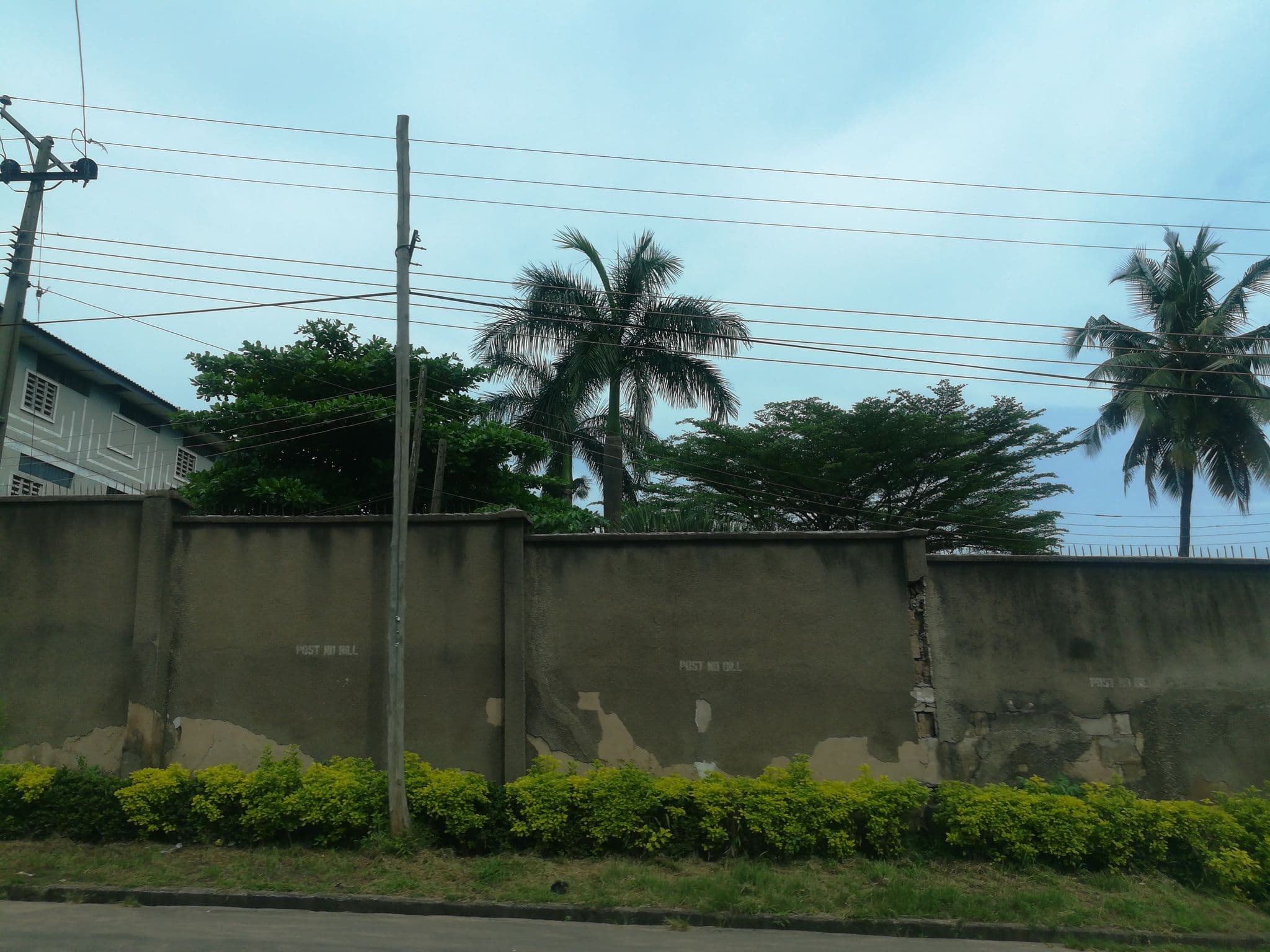Street view near PI Hostel, Ibadan — © ralebipim (CC BY-SA · Mapillary)