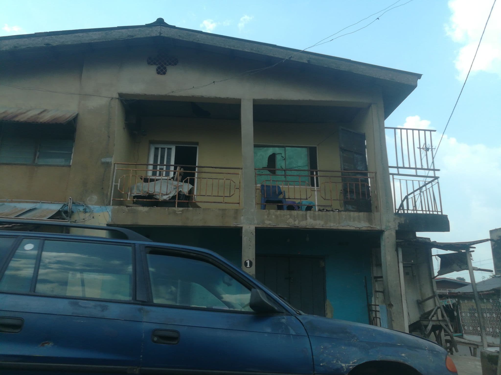 Street view near Rockwell Guest House, Ibadan — © ralebipim (CC BY-SA · Mapillary)