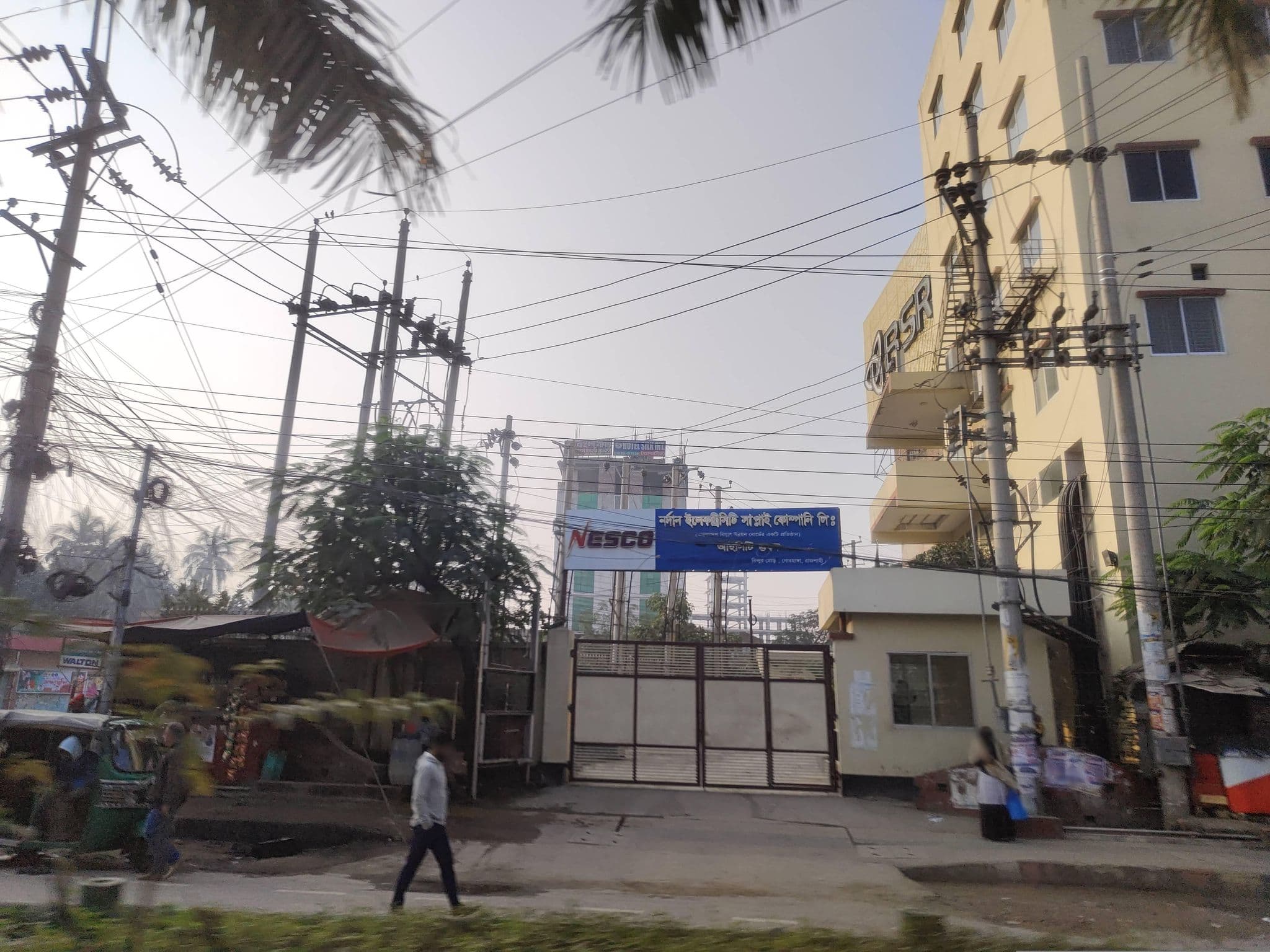 Street view near Bindu Hotel & Restaurant, Rajshahi — © FAHIMAHMAD (CC BY-SA · Mapillary)