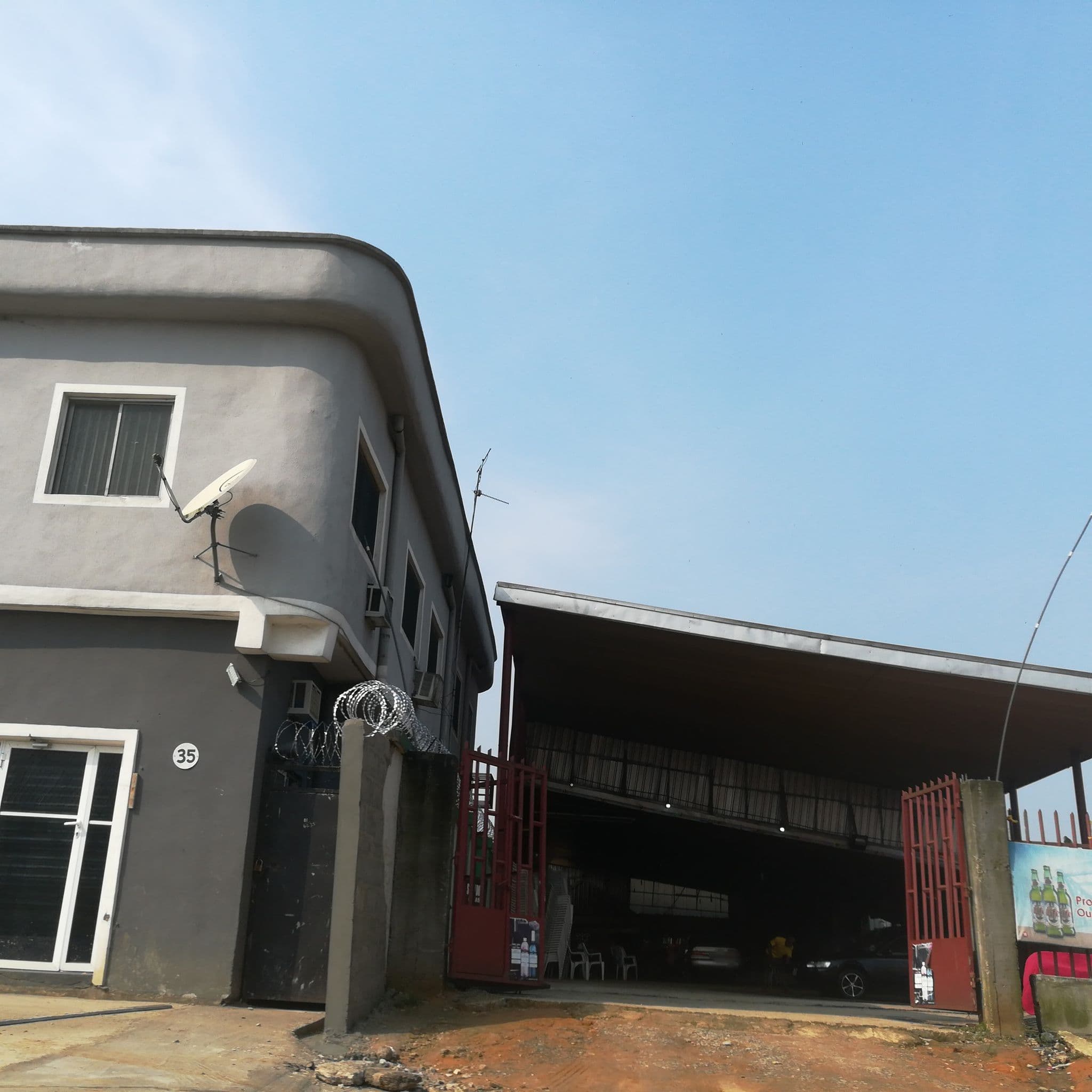 Street view near 35 Old Refinery Road, Port Harcourt