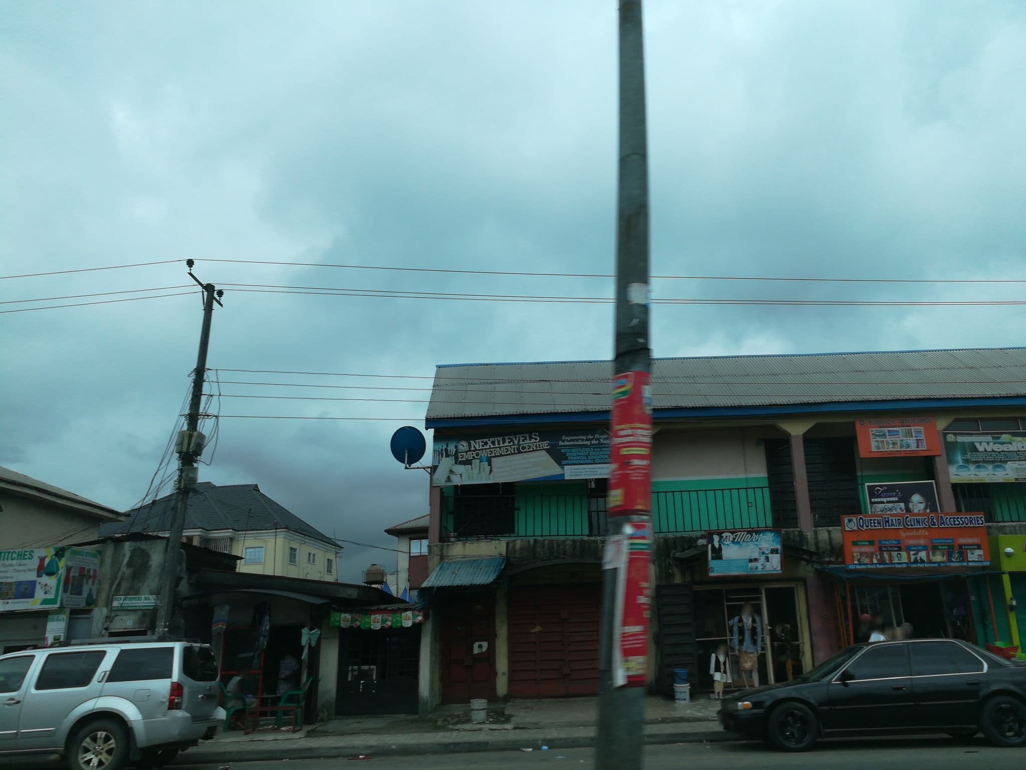 Street view near 22 Market Road, Port Harcourt — © ralebipim (CC BY-SA · Mapillary)