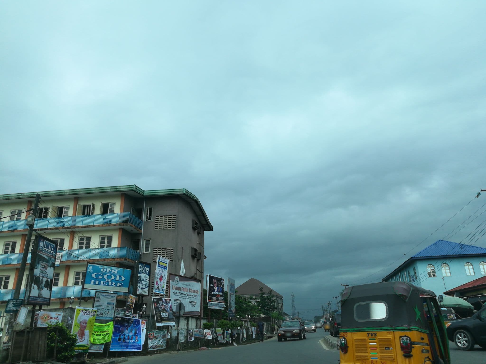 Street view near 22 Old Aba Road, Port Harcourt — © ralebipim (CC BY-SA · Mapillary)