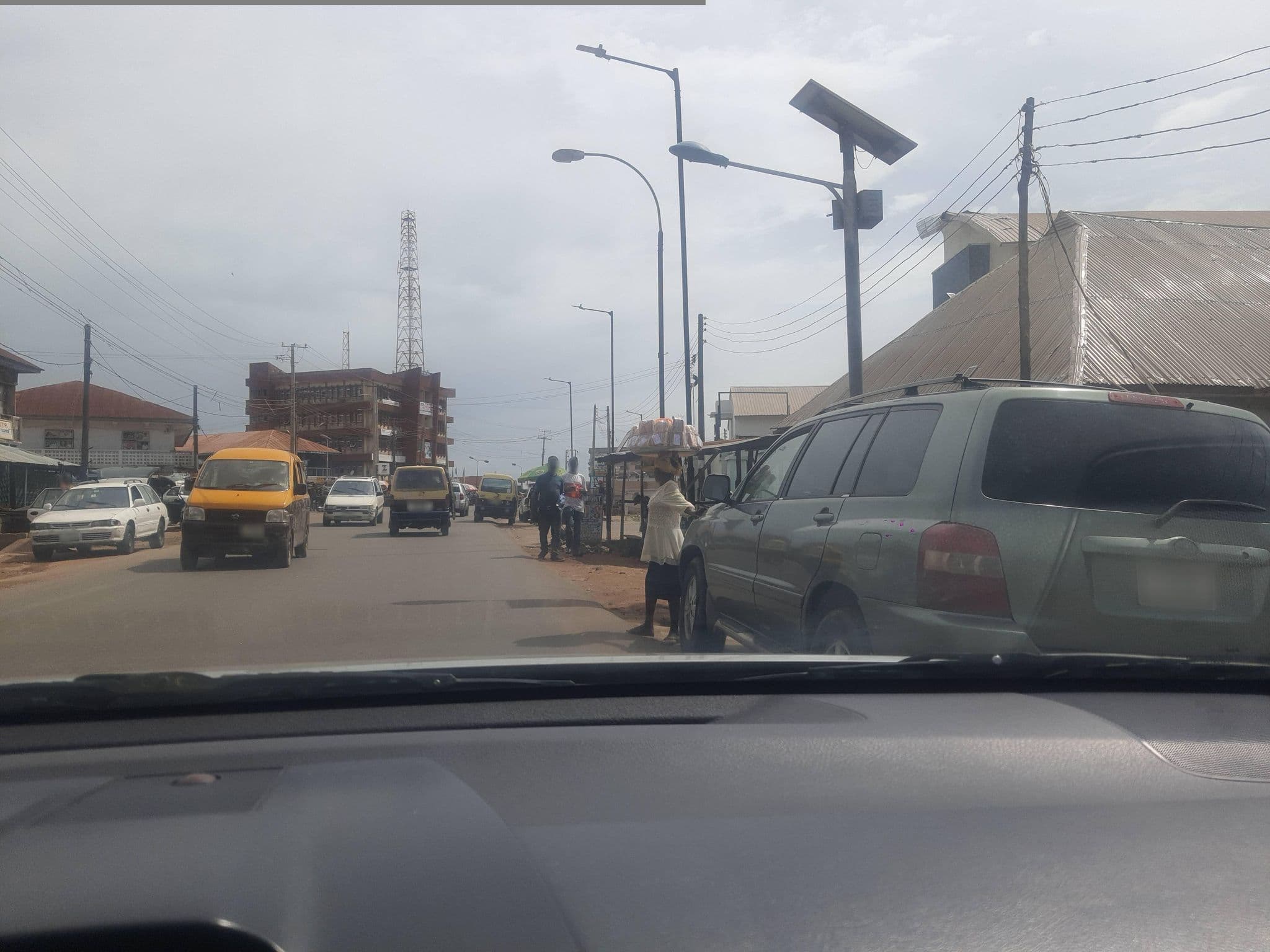 Street view near Destination Luxuries Hotel, Ogbomoso — © ayo2022 (CC BY-SA · Mapillary)