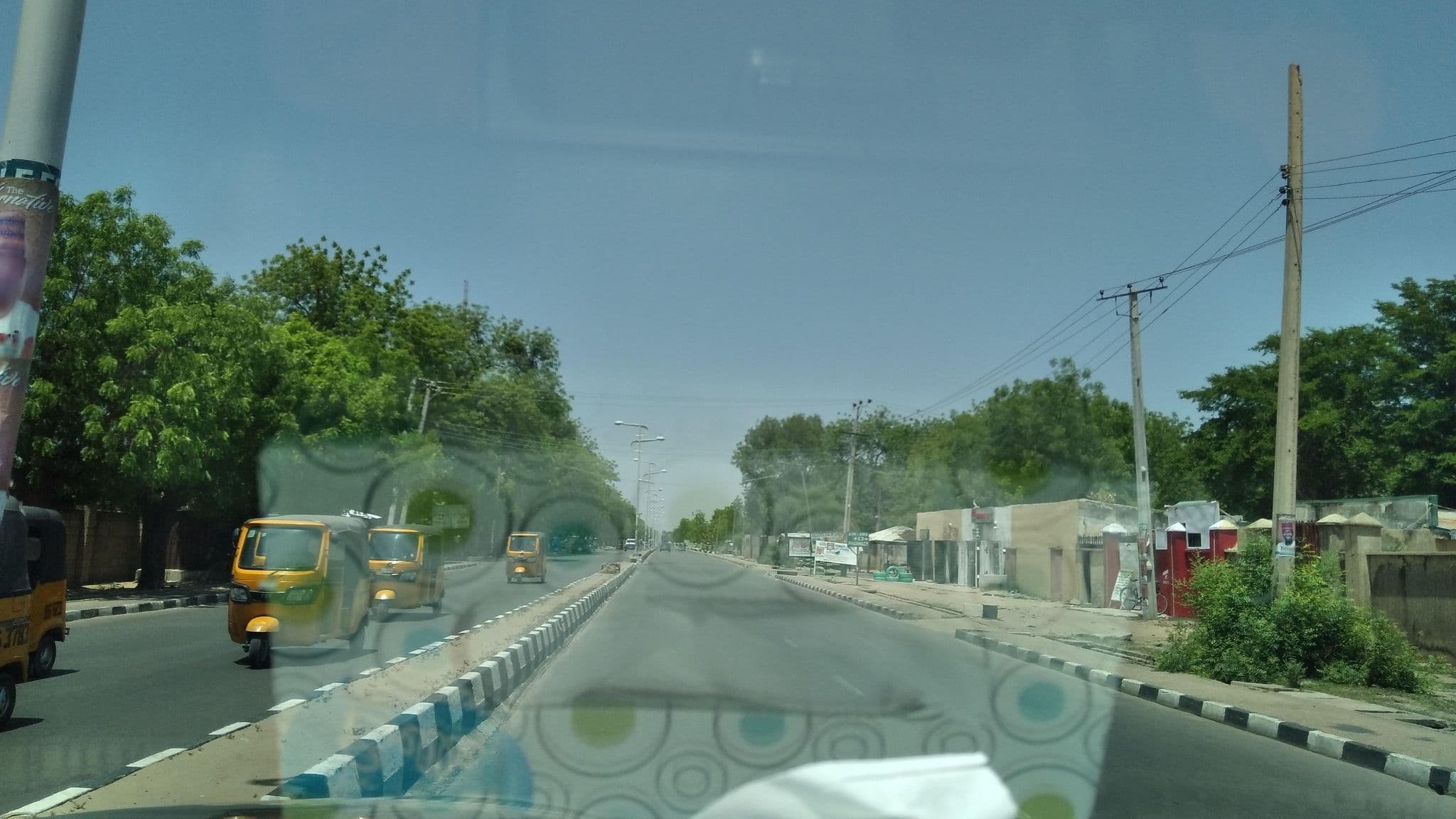 Street view near MUNA HOTEL, Maiduguri — © kazeem (CC BY-SA · Mapillary)