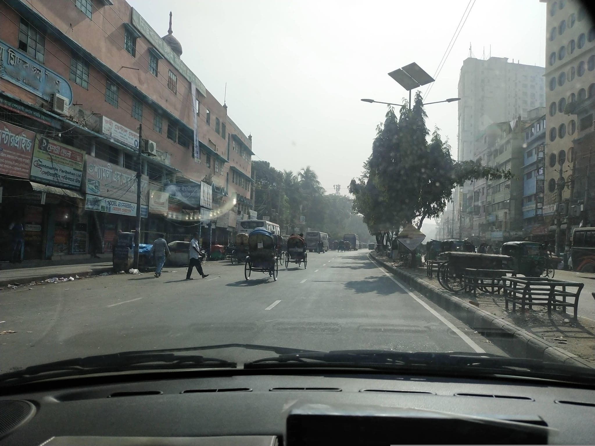 Street view near New Mitali Abasik Hotel, Paltan — © tayefbarikoi (CC BY-SA · Mapillary)