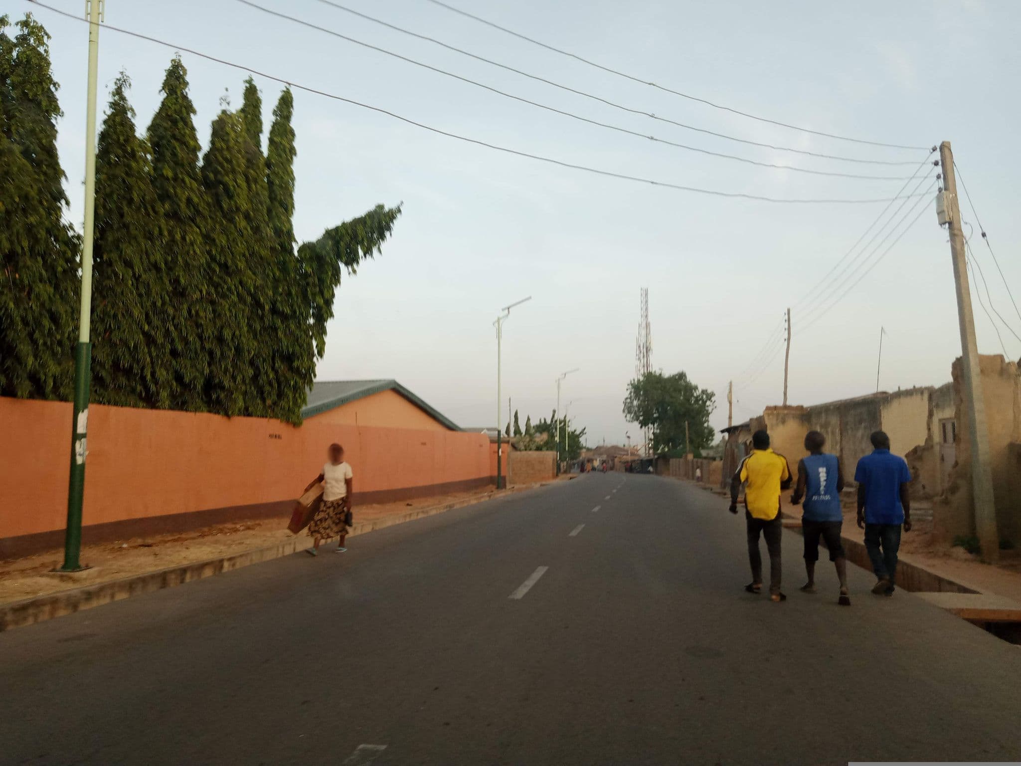 Street view near saint James catholic church herwagana Gombe, Gombe — © adamutafidah (CC BY-SA · Mapillary)