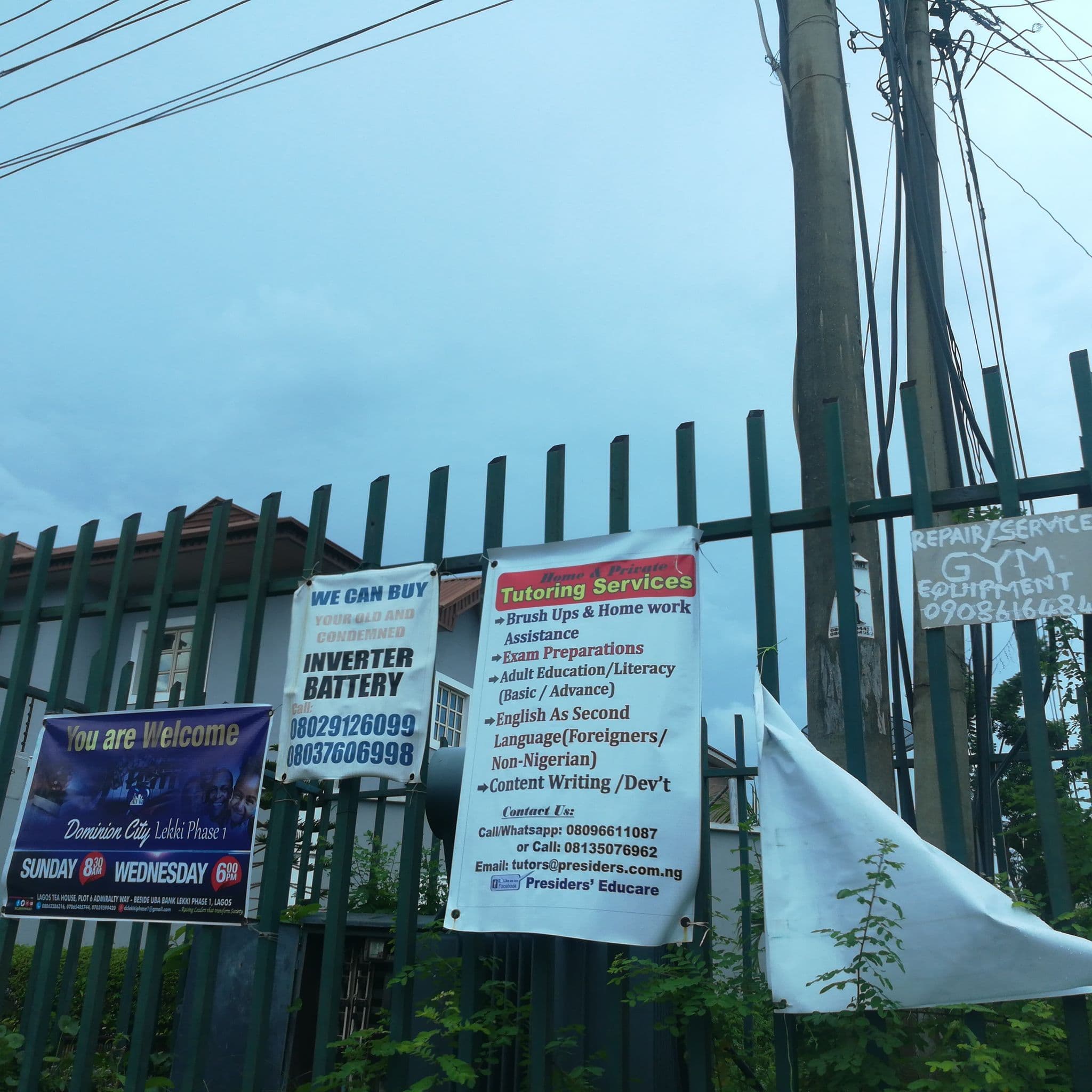 Street view near House One Lekki, Lekki — © ralebipim (CC BY-SA · Mapillary)