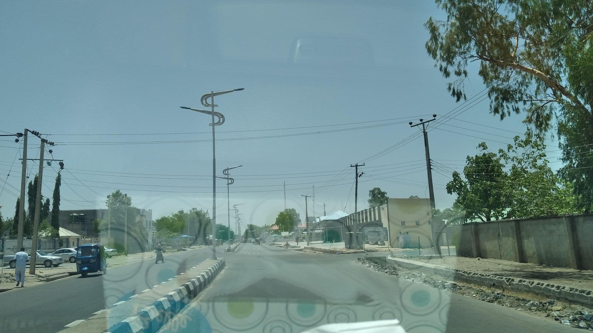 Street view near Polo Grand Hotel, Maiduguri — © kazeem (CC BY-SA · Mapillary)
