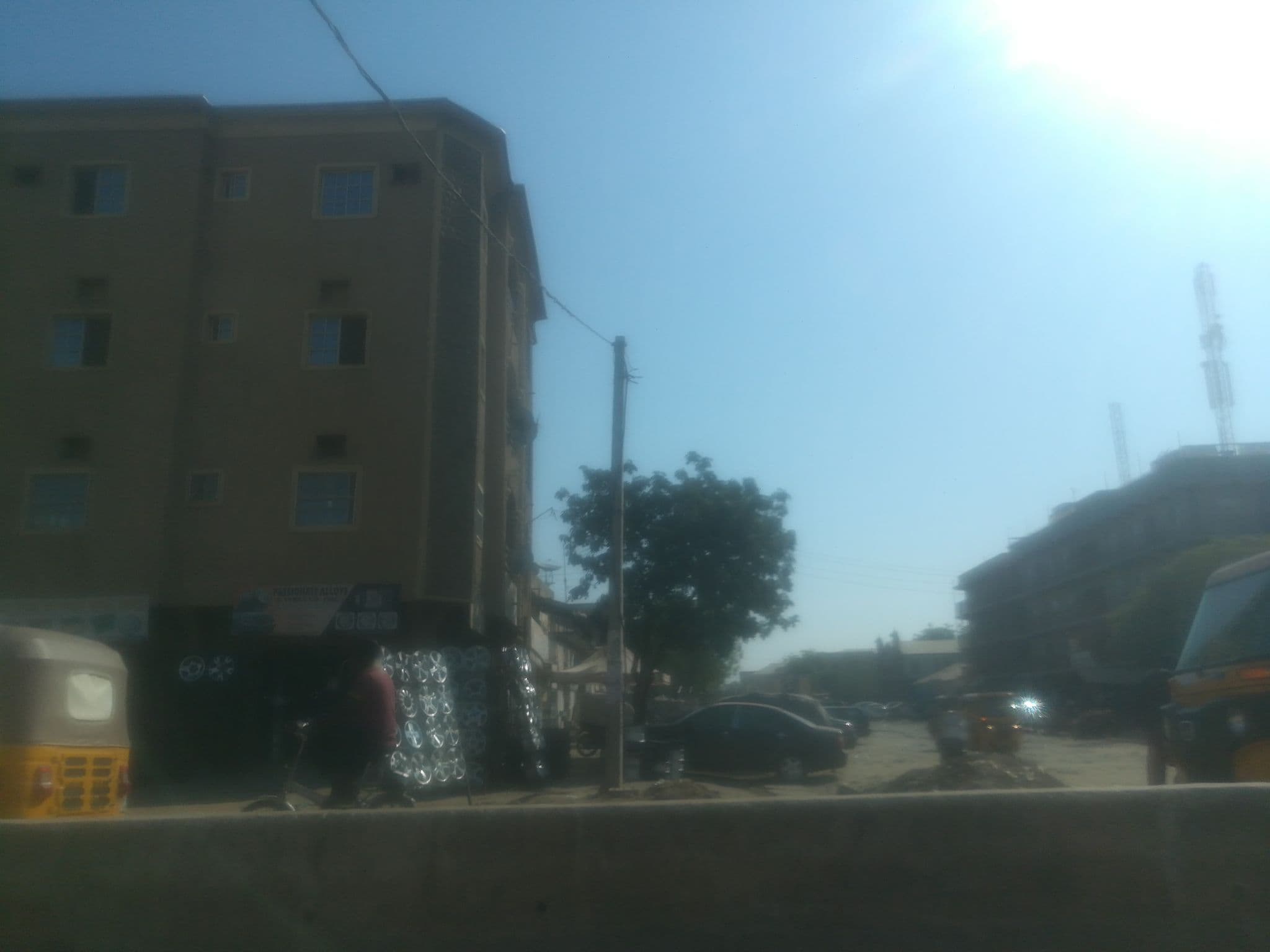 Street view near Denco Hotel, Kano — © ralebipim (CC BY-SA · Mapillary)
