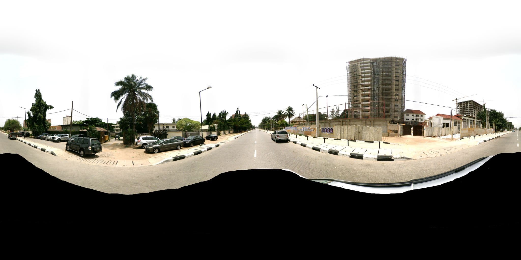 Street view near Casa Lydia, Obalende — © moriwo (CC BY-SA · Mapillary)