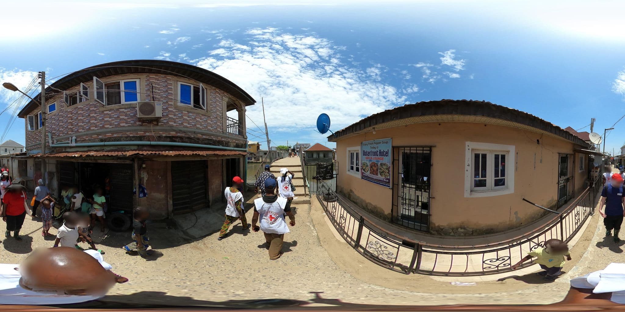 Street view near Waterfront guest house, Shomolu — © bccdelta (CC BY-SA · Mapillary)