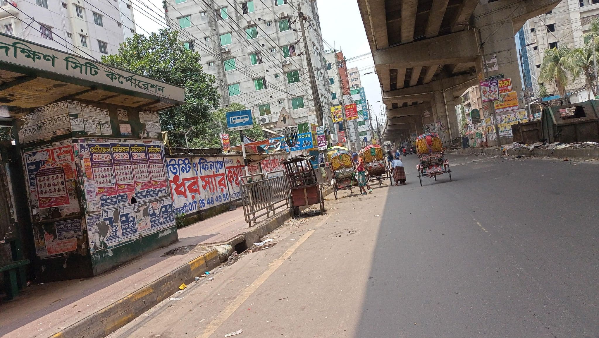Street view near Siraj Garden, Paltan — © tayefbarikoi (CC BY-SA · Mapillary)