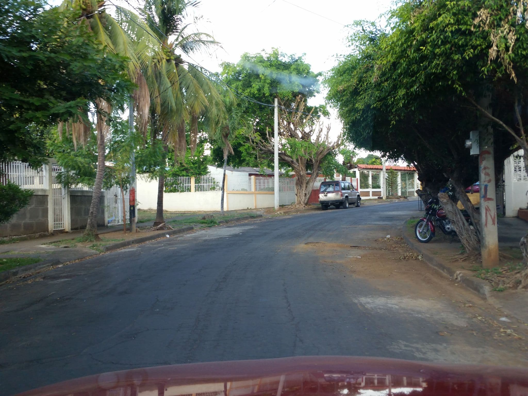 Street view near Internacional, Managua