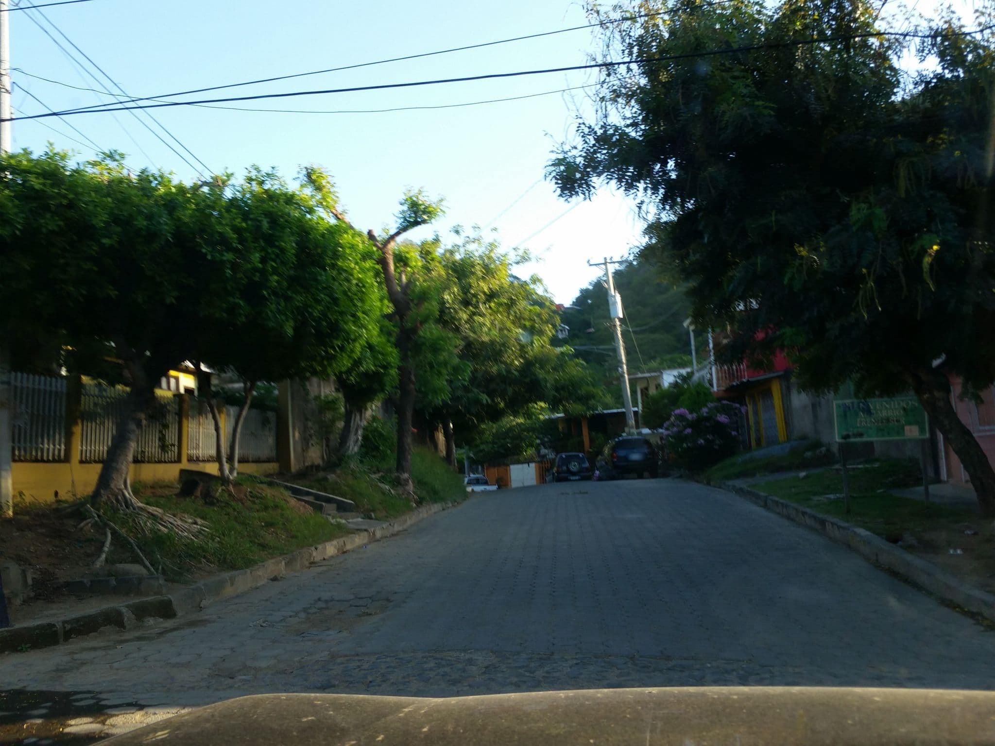 Street view near Surf Town Hostel, San Juan del Sur