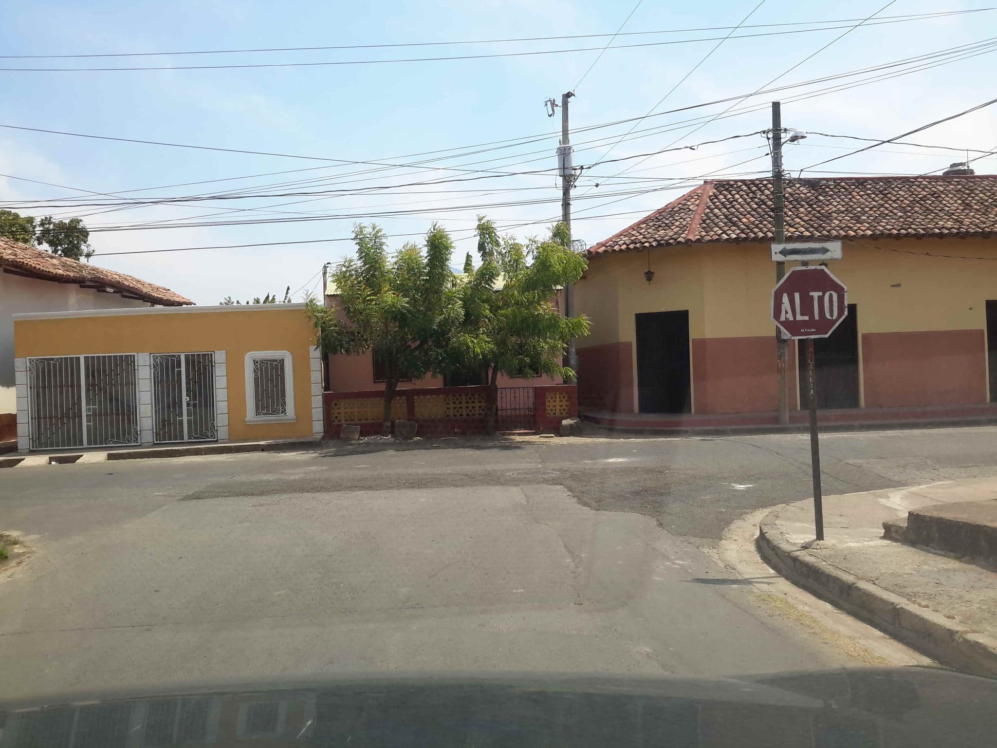 Street view near Hotel Stad, Granada