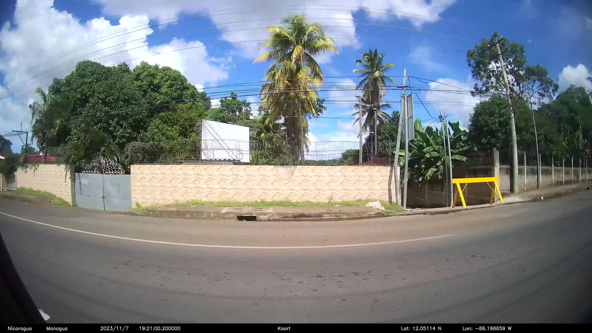 Street view near Hostal Don Julio, Ticuantepe — © kaart5 (CC BY-SA · Mapillary)