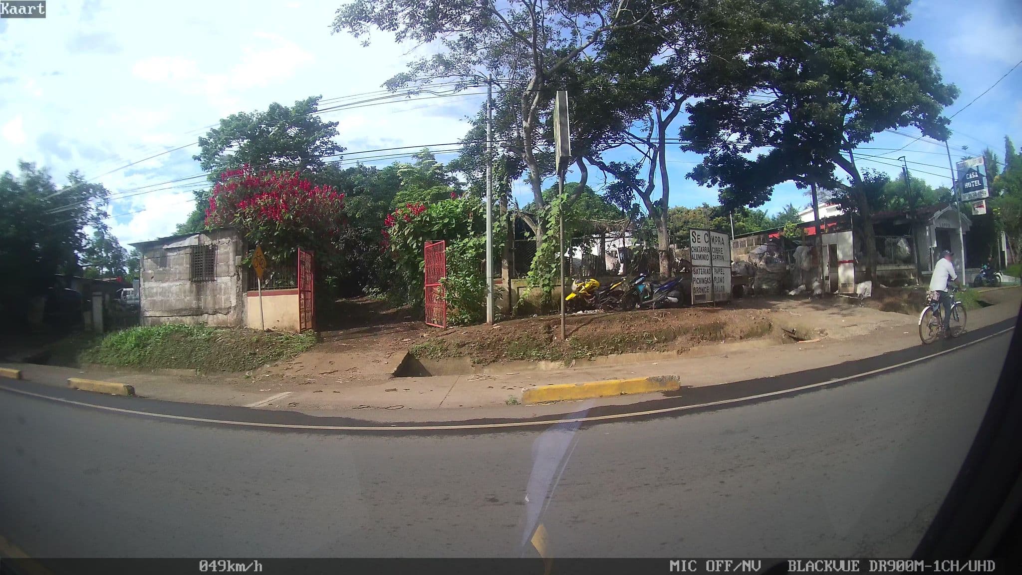 Street view near Vanega’s house, Diriamba — © kaart_4 (CC BY-SA · Mapillary)