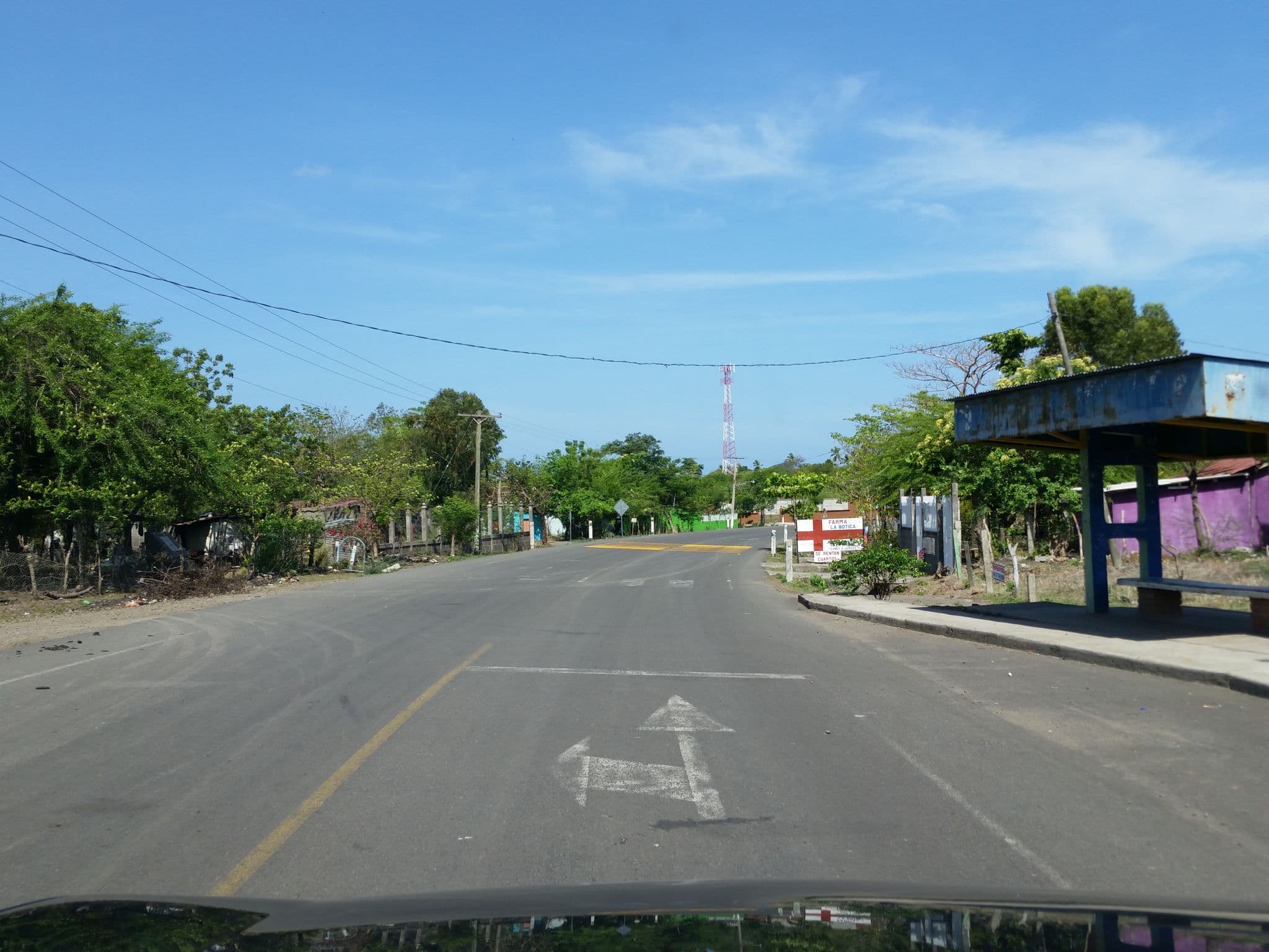Street view near Cabanas Rusticas, Poneloya — © jaakkoh (CC BY-SA · Mapillary)