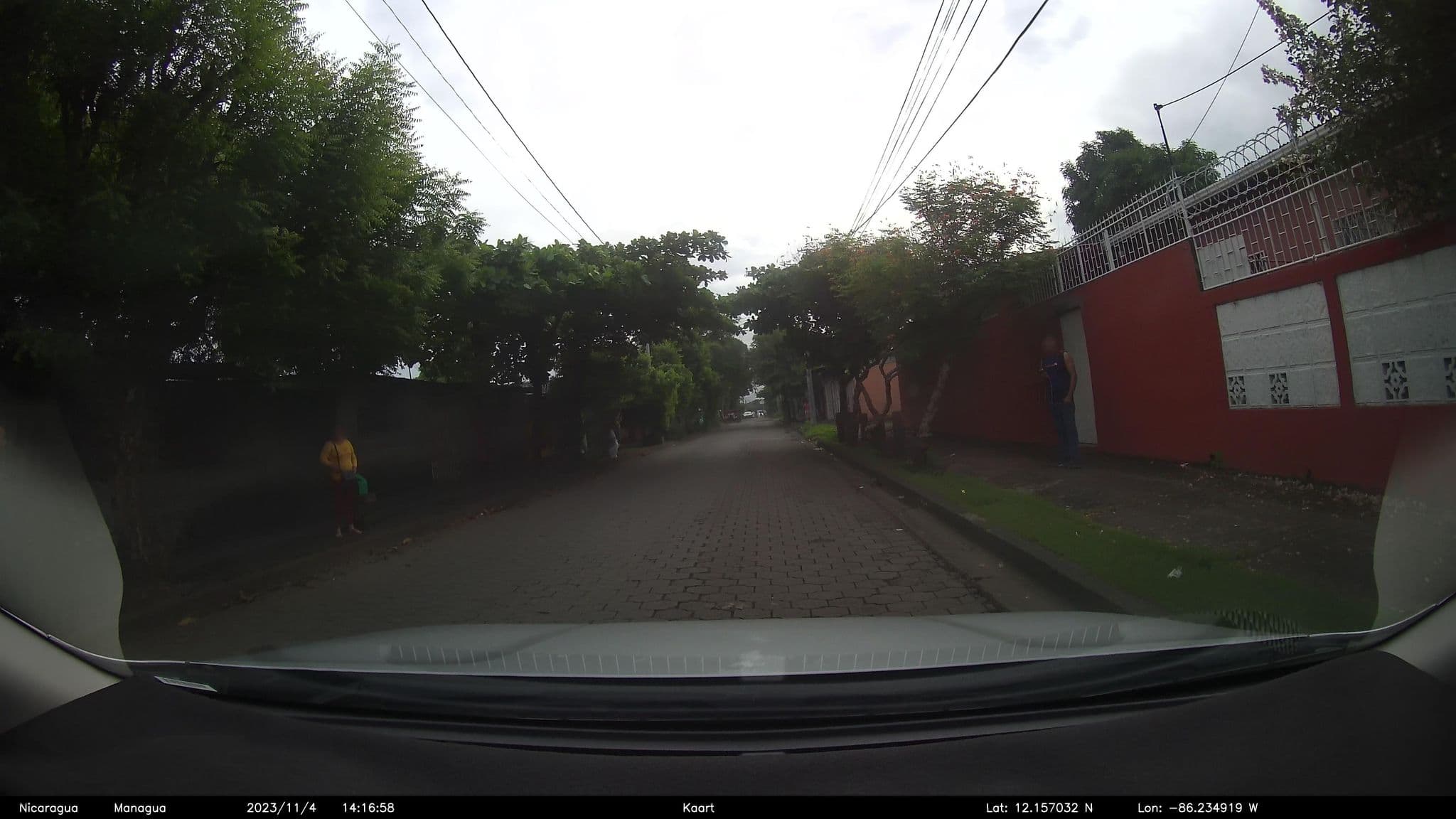 Street view near La Esquina, Managua