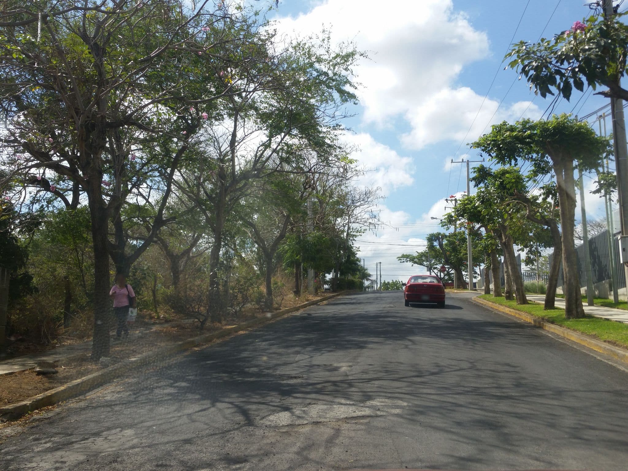Street view near Holiday Inn Express, Managua