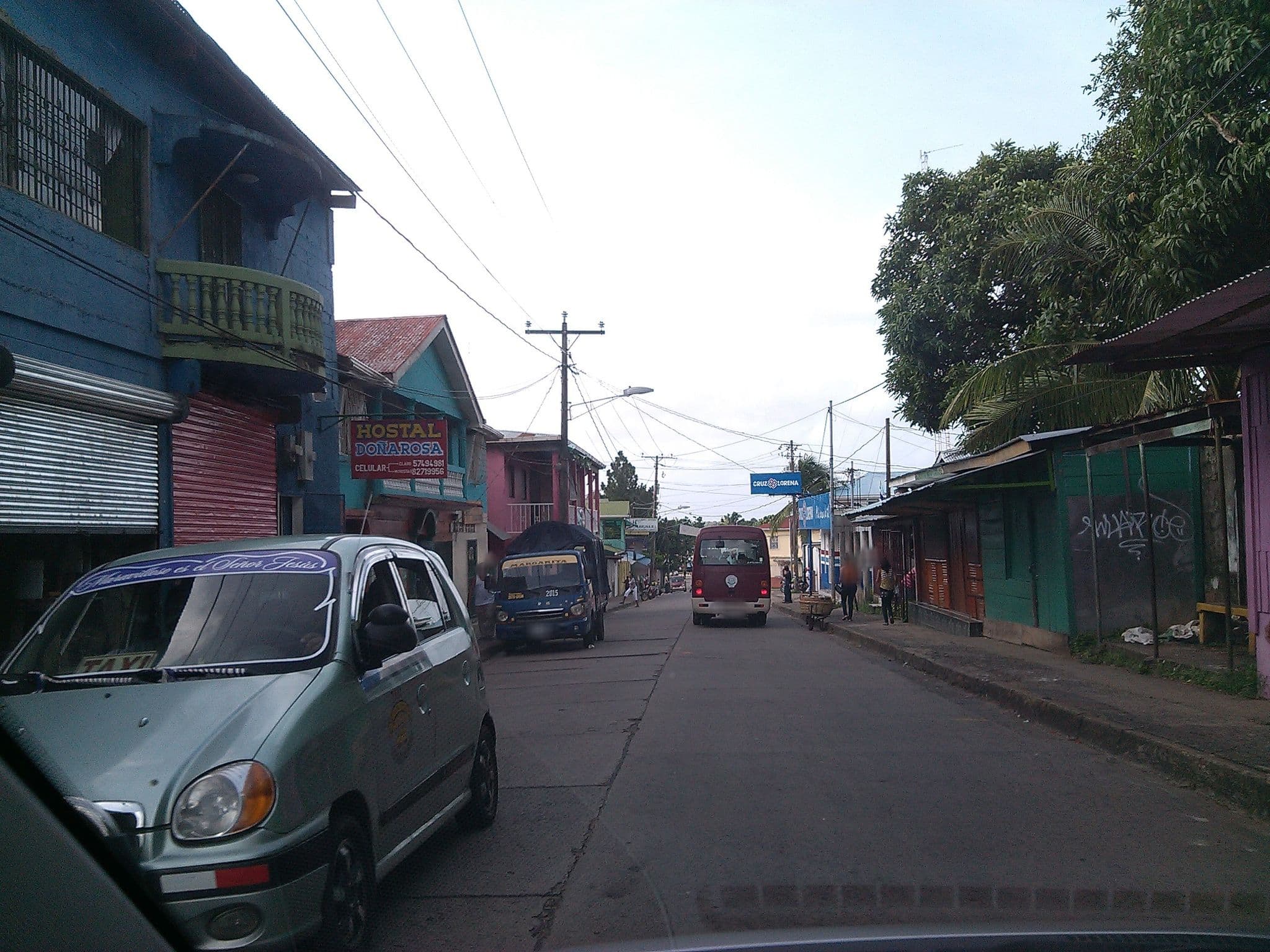 Street view near Hostal Doña Rosa, Bluefields — © roy_downs (CC BY-SA · Mapillary)